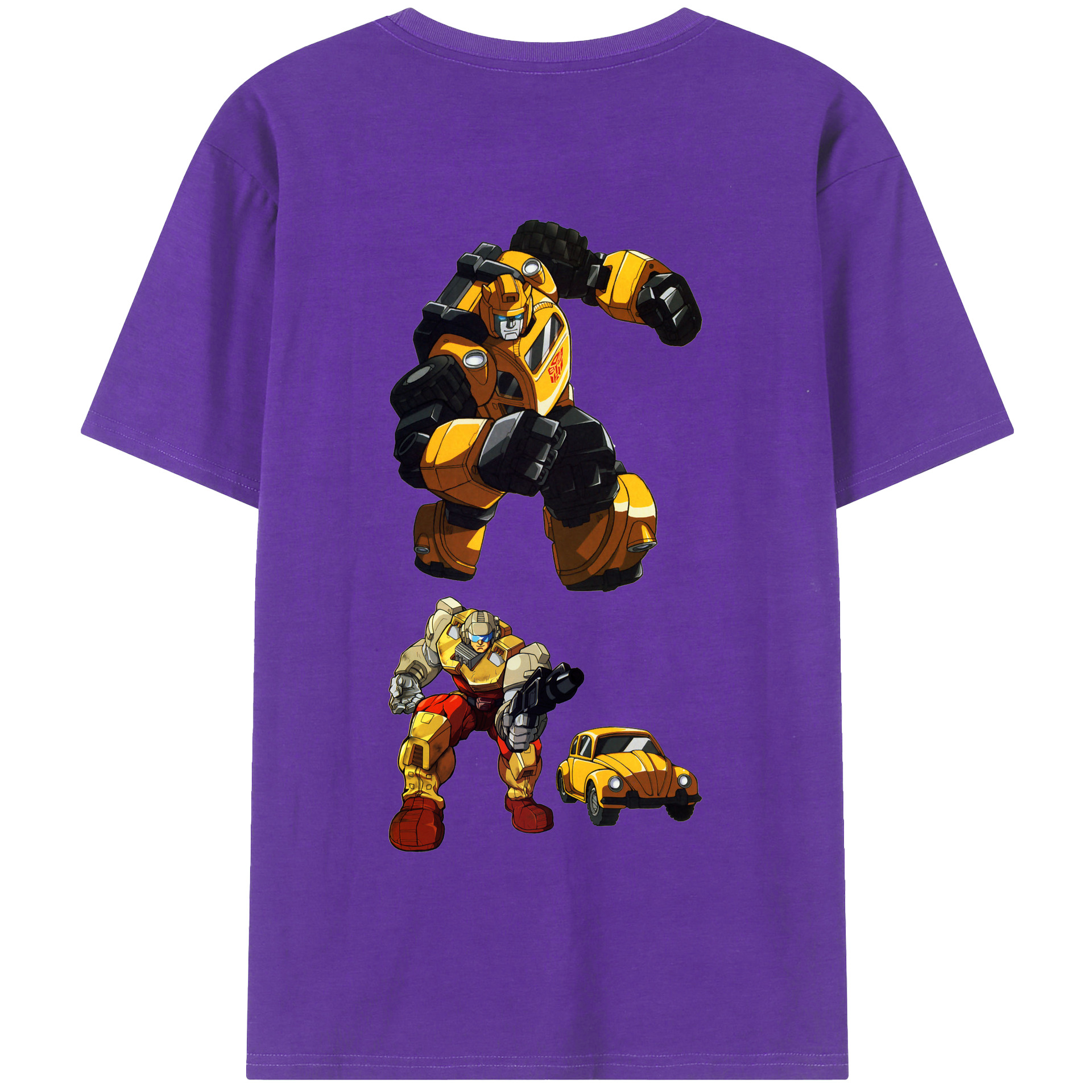 （画像用）  綿100％半袖Tシャツ（背面プリント）
