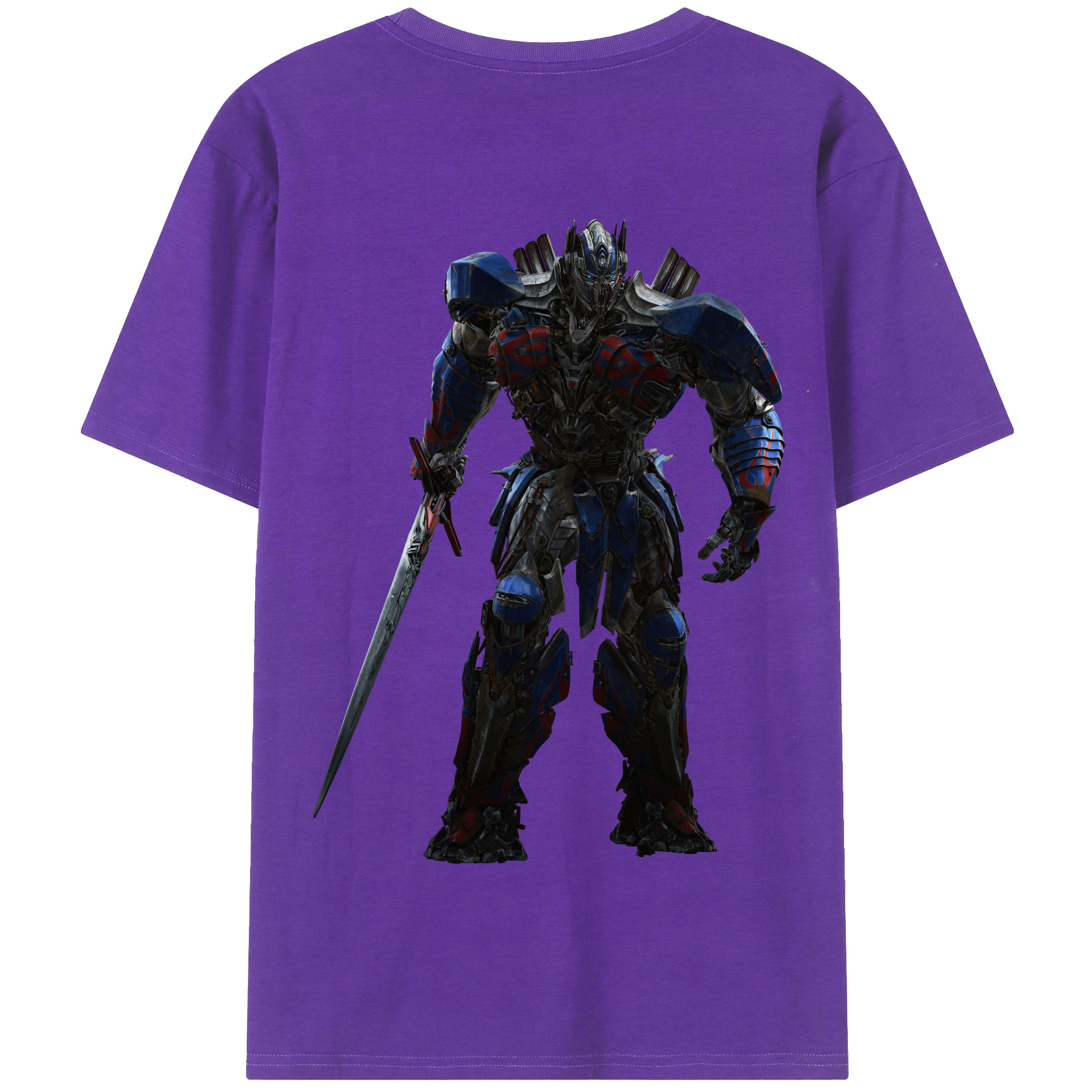（画像用）  綿100％半袖Tシャツ（背面プリント）
