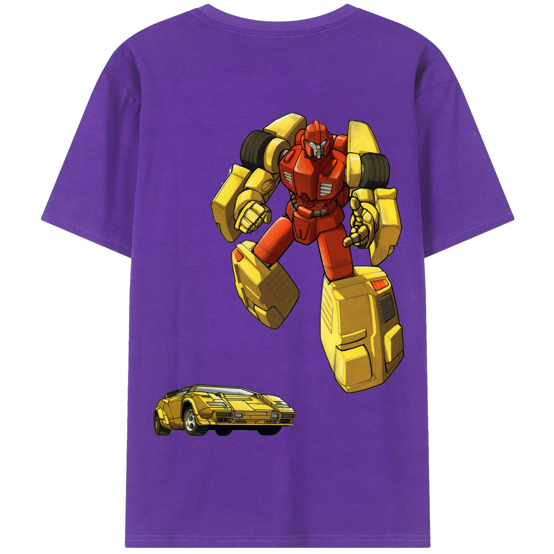 （画像用）  綿100％半袖Tシャツ（背面プリント）