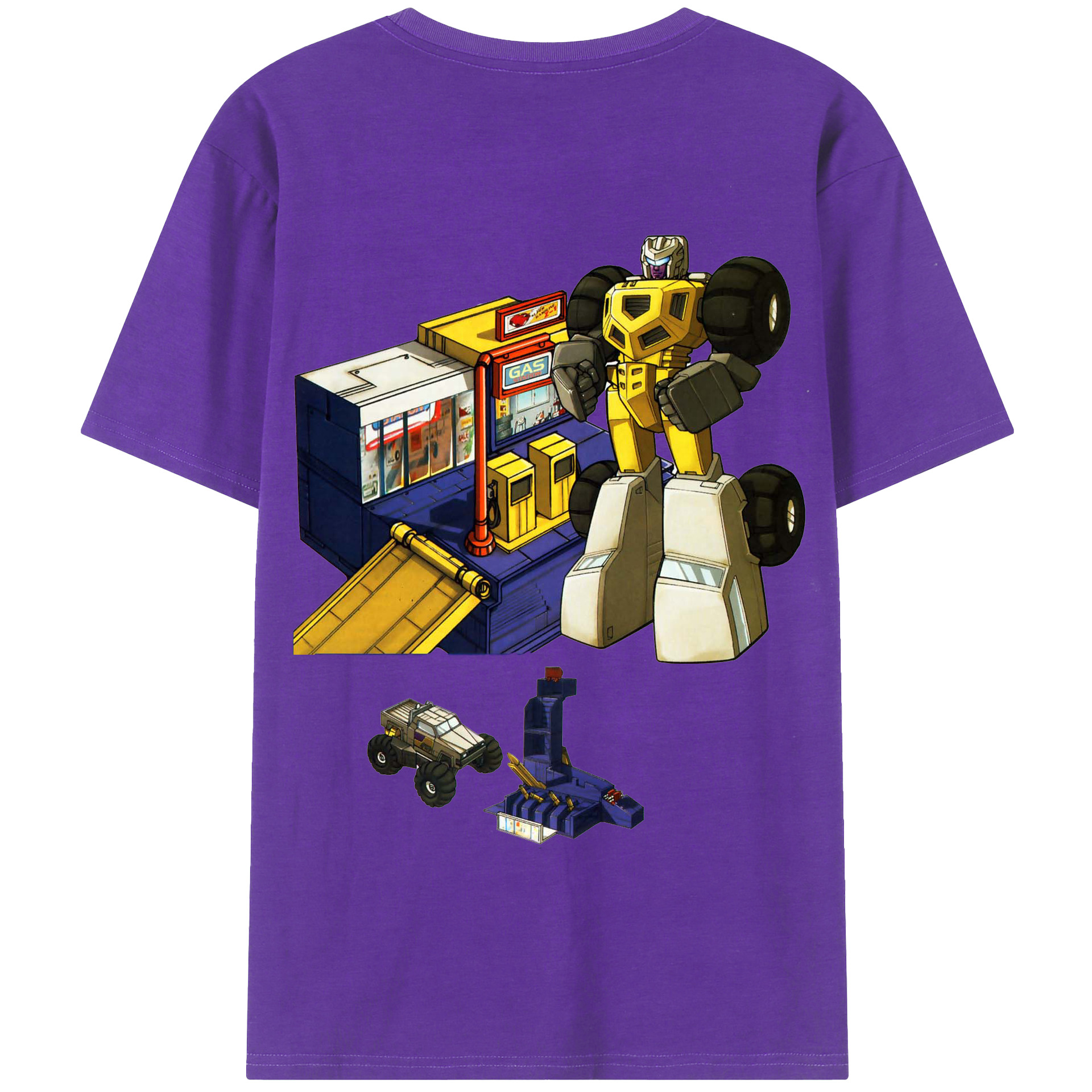 （画像用）  綿100％半袖Tシャツ（背面プリント）