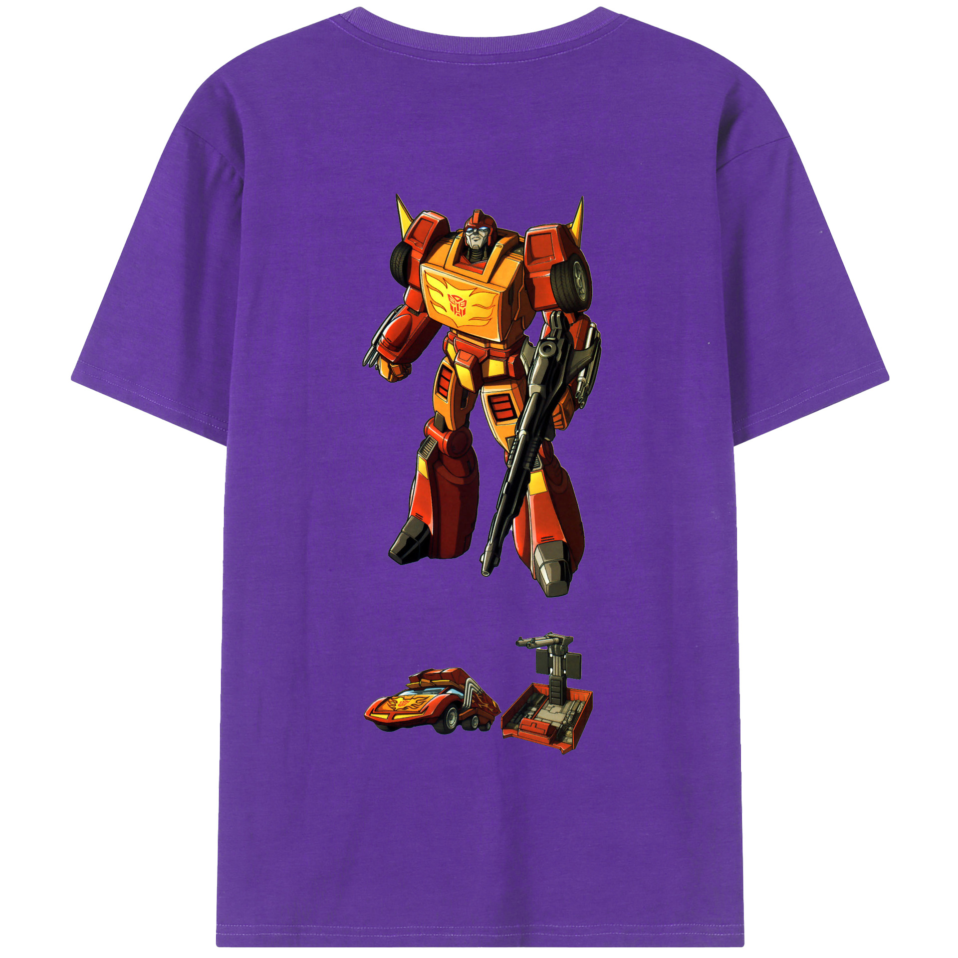 （画像用）  綿100％半袖Tシャツ（背面プリント）
