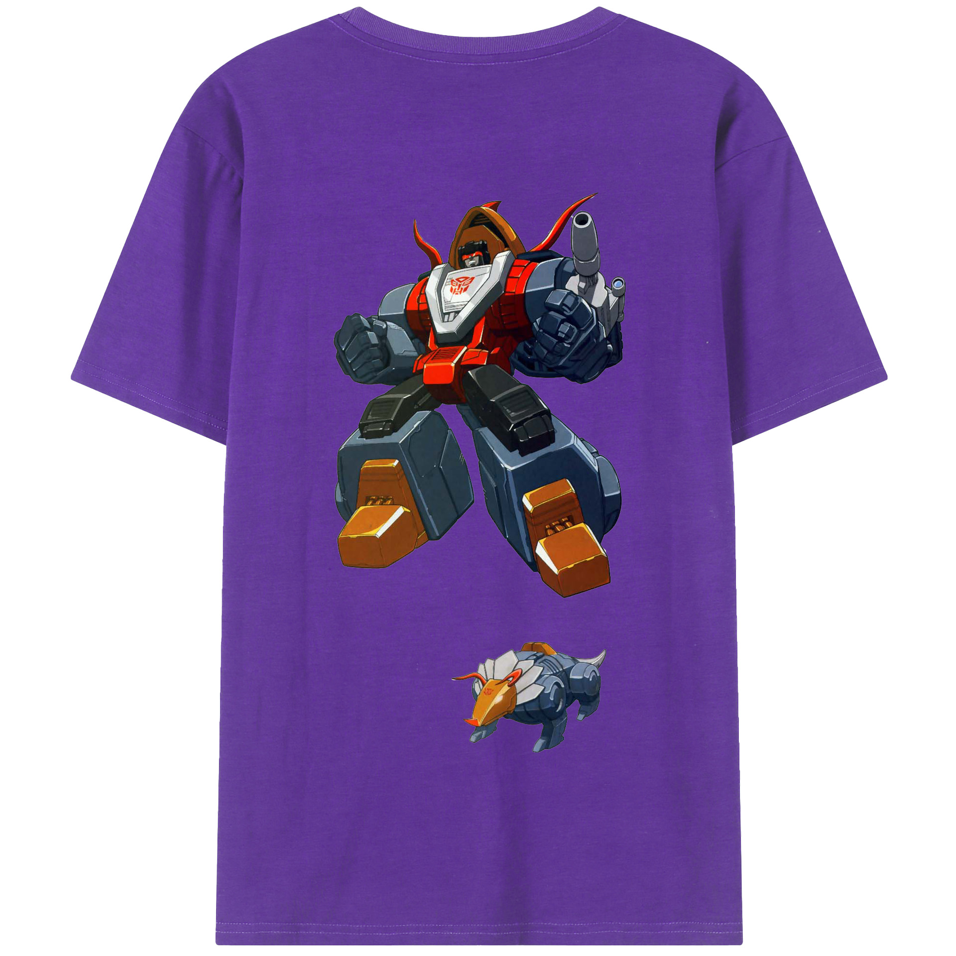（画像用）  綿100％半袖Tシャツ（背面プリント）