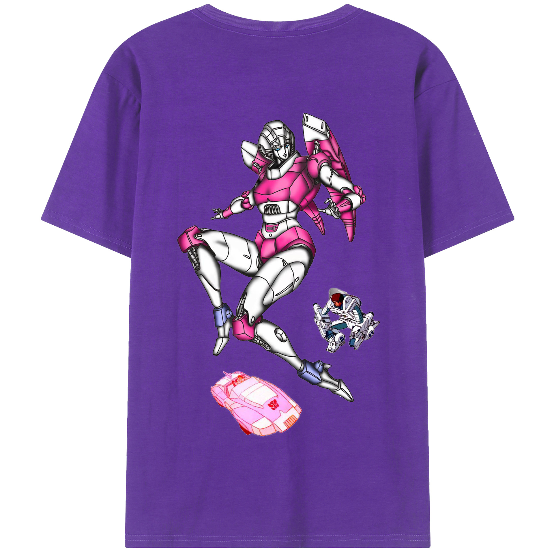 （画像用）  綿100％半袖Tシャツ（背面プリント）