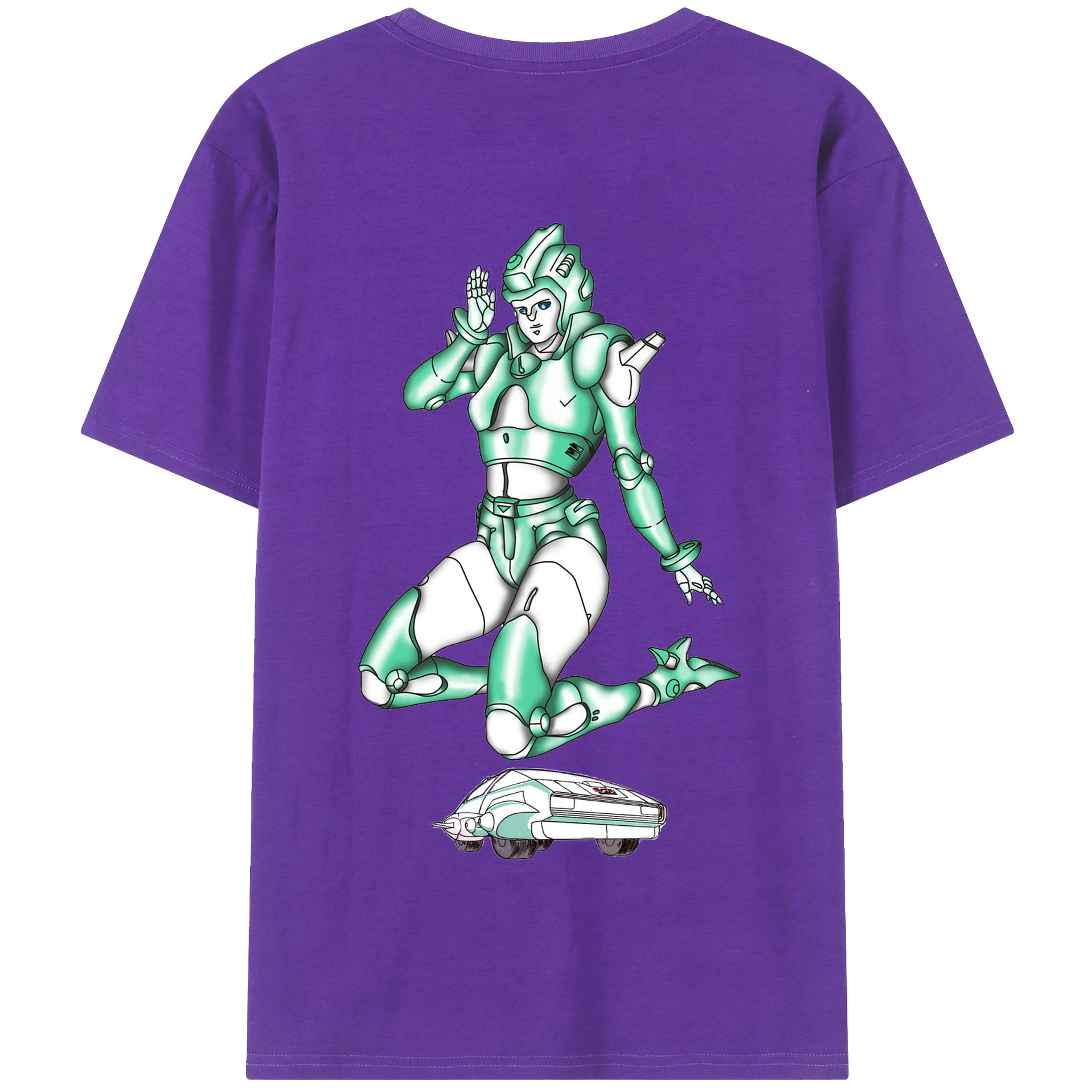（画像用）  綿100％半袖Tシャツ（背面プリント）