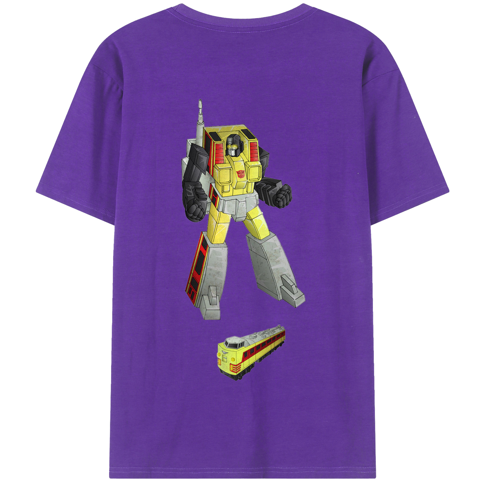 （画像用）  綿100％半袖Tシャツ（背面プリント）