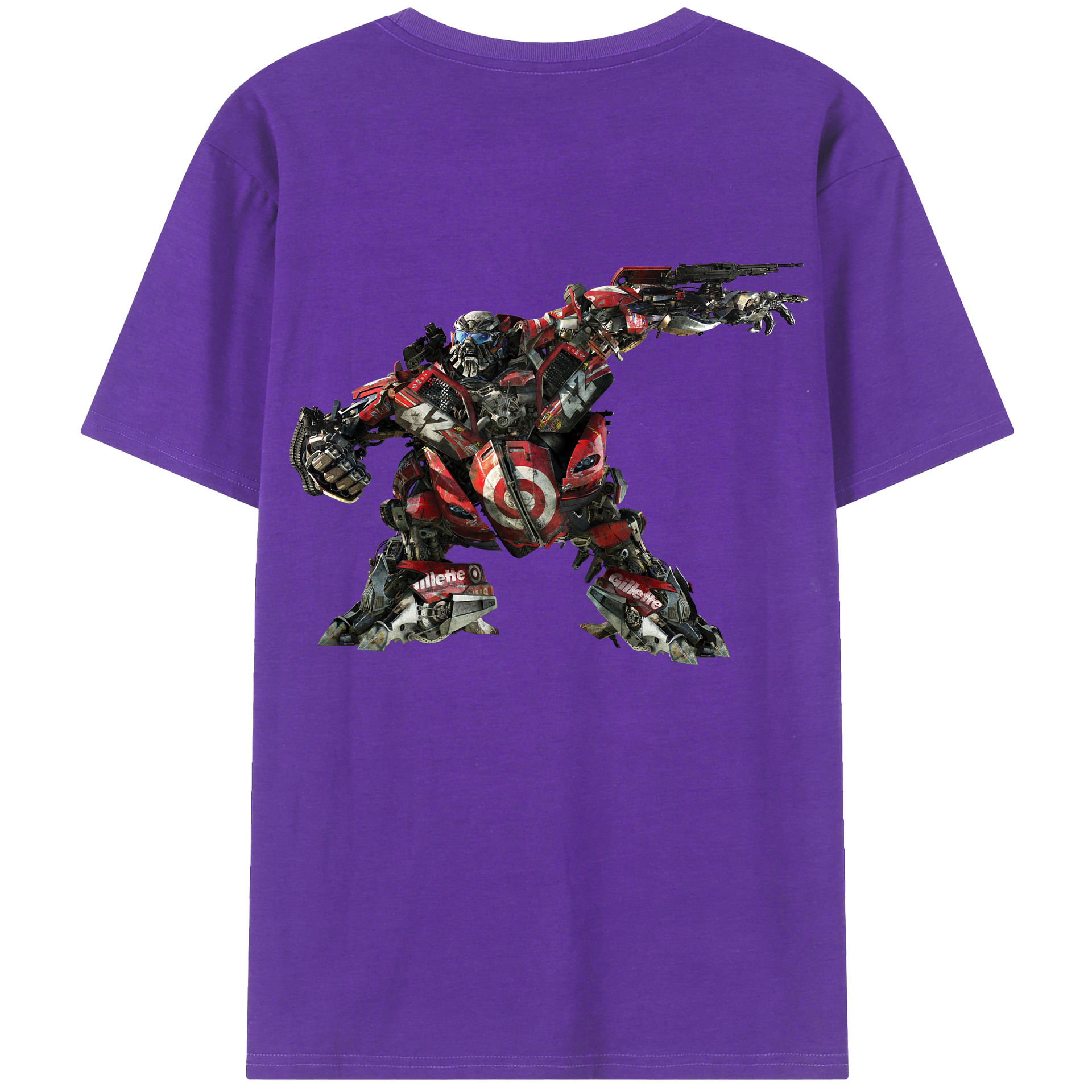 （画像用）  綿100％半袖Tシャツ（背面プリント）