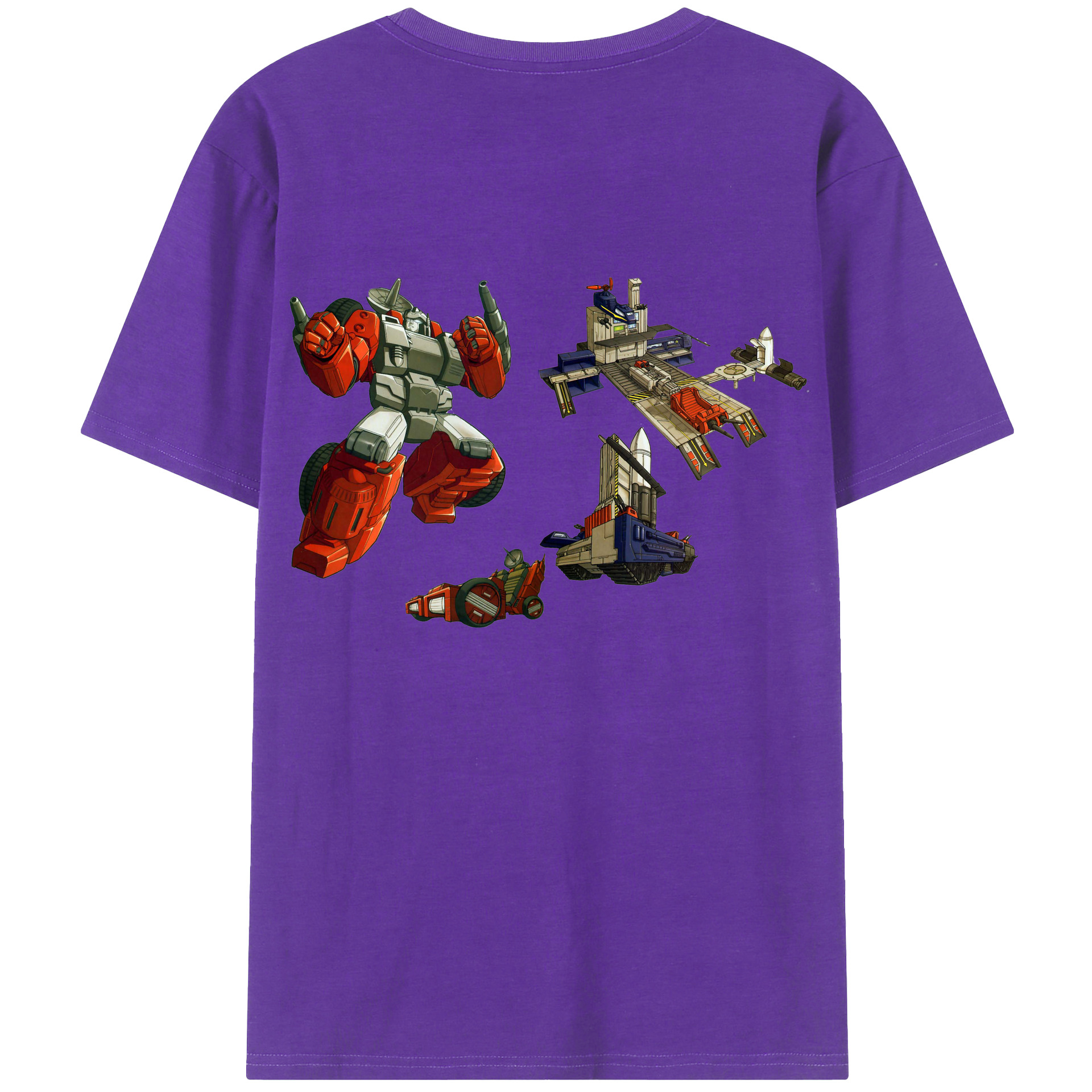 （画像用）  綿100％半袖Tシャツ（背面プリント）