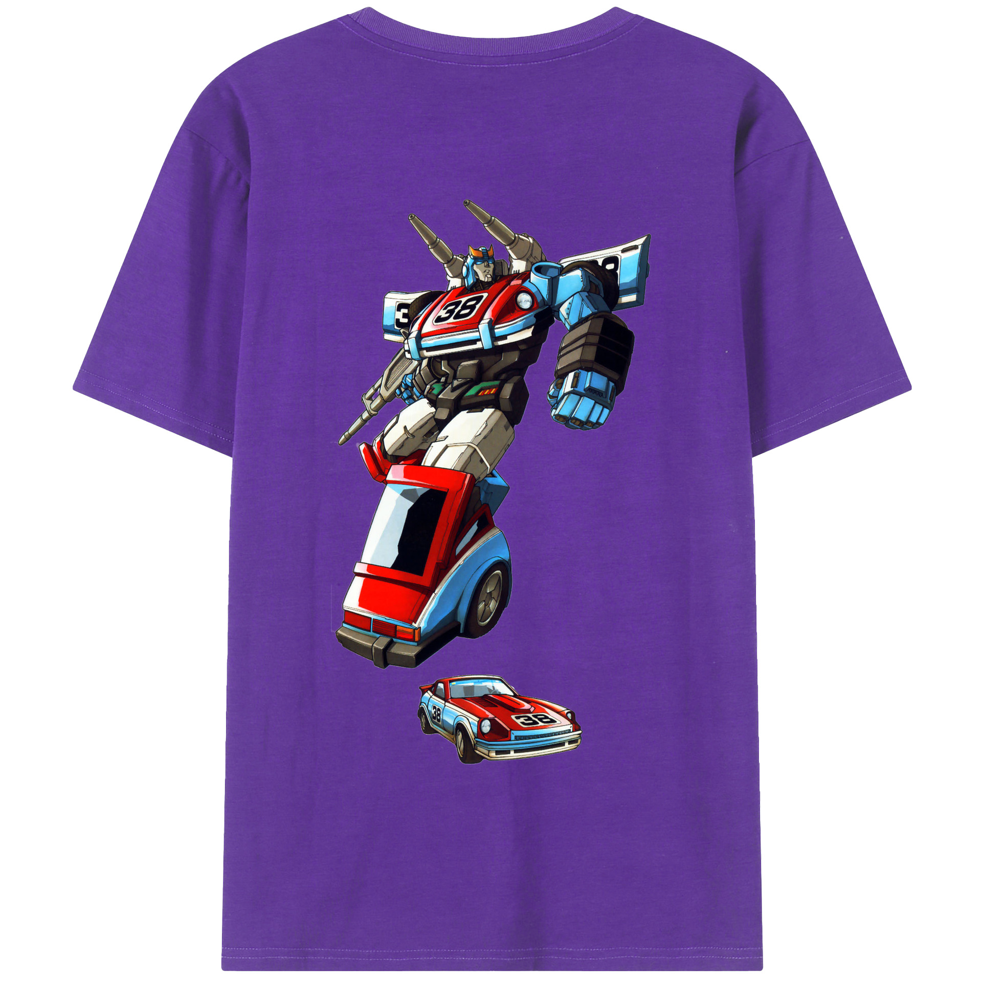（画像用）  綿100％半袖Tシャツ（背面プリント）