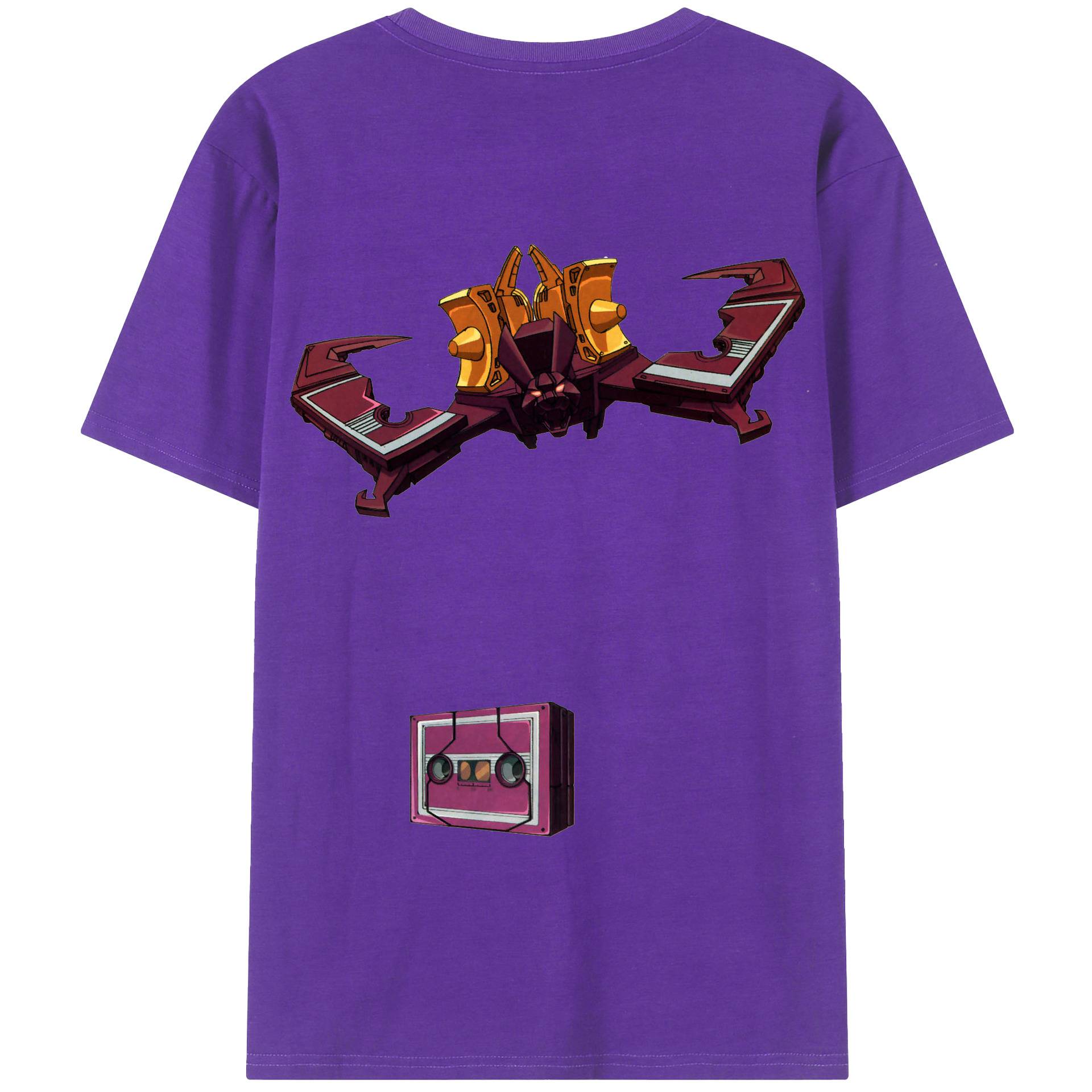 （画像用）  綿100％半袖Tシャツ（背面プリント）