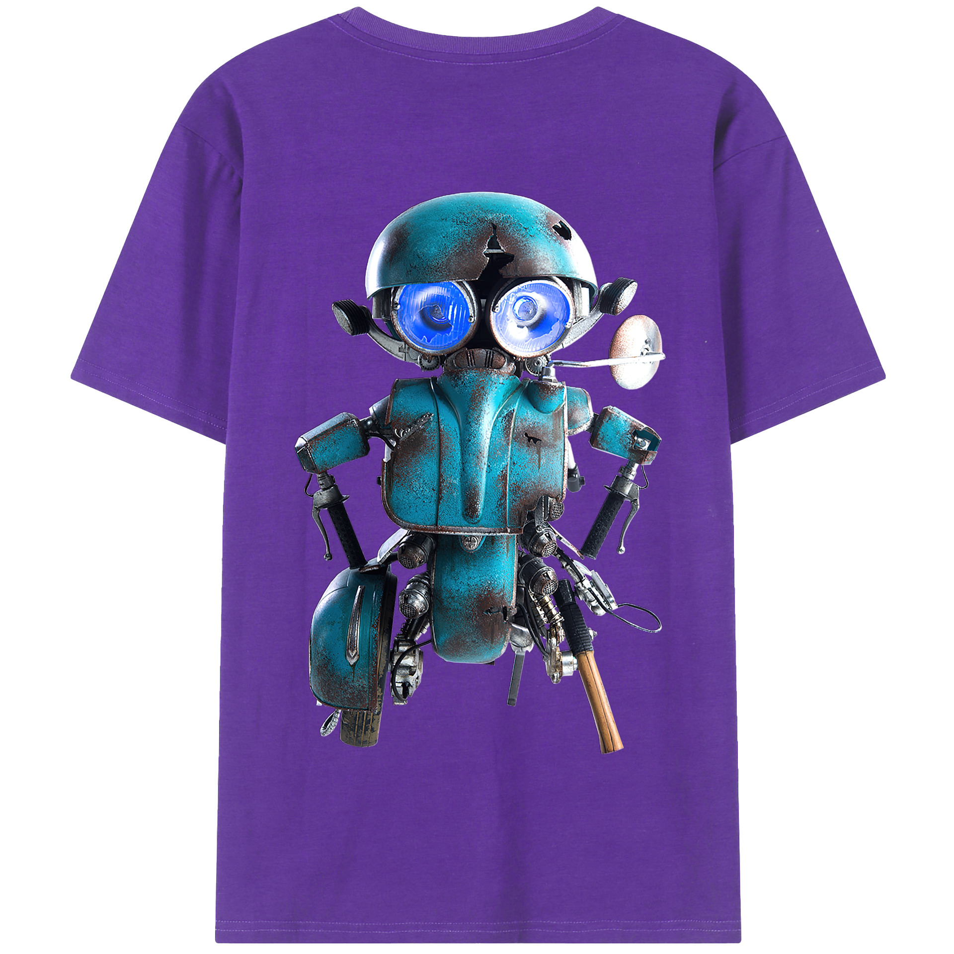 （画像用）  綿100％半袖Tシャツ（背面プリント）