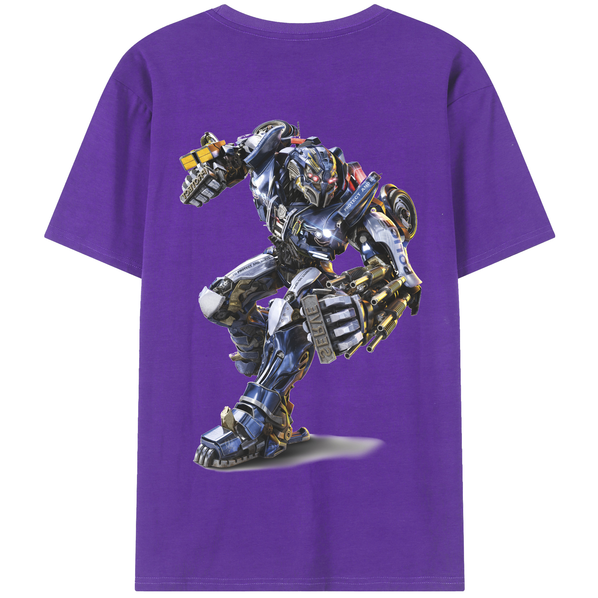 （画像用）  綿100％半袖Tシャツ（背面プリント）