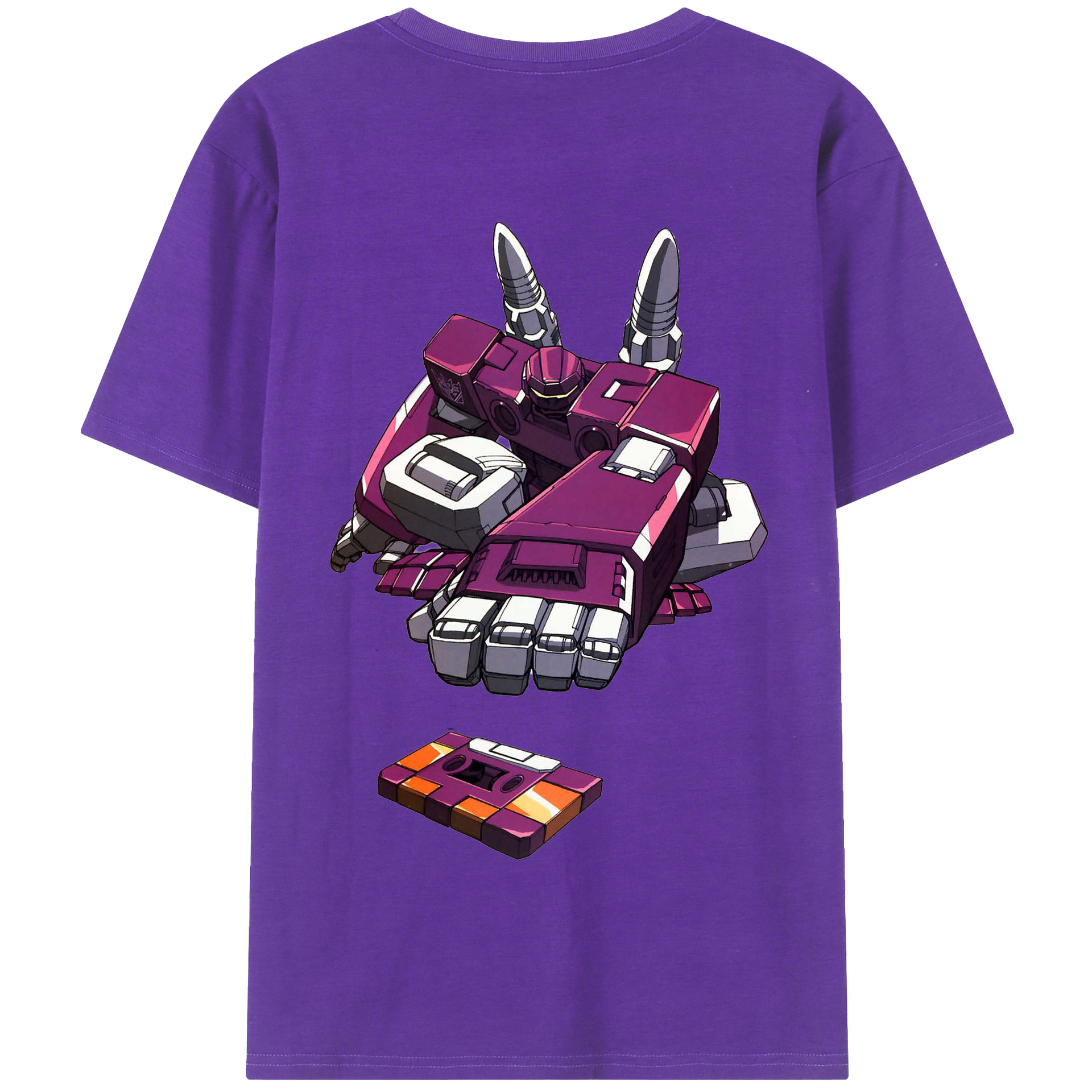 （画像用）  綿100％半袖Tシャツ（背面プリント）