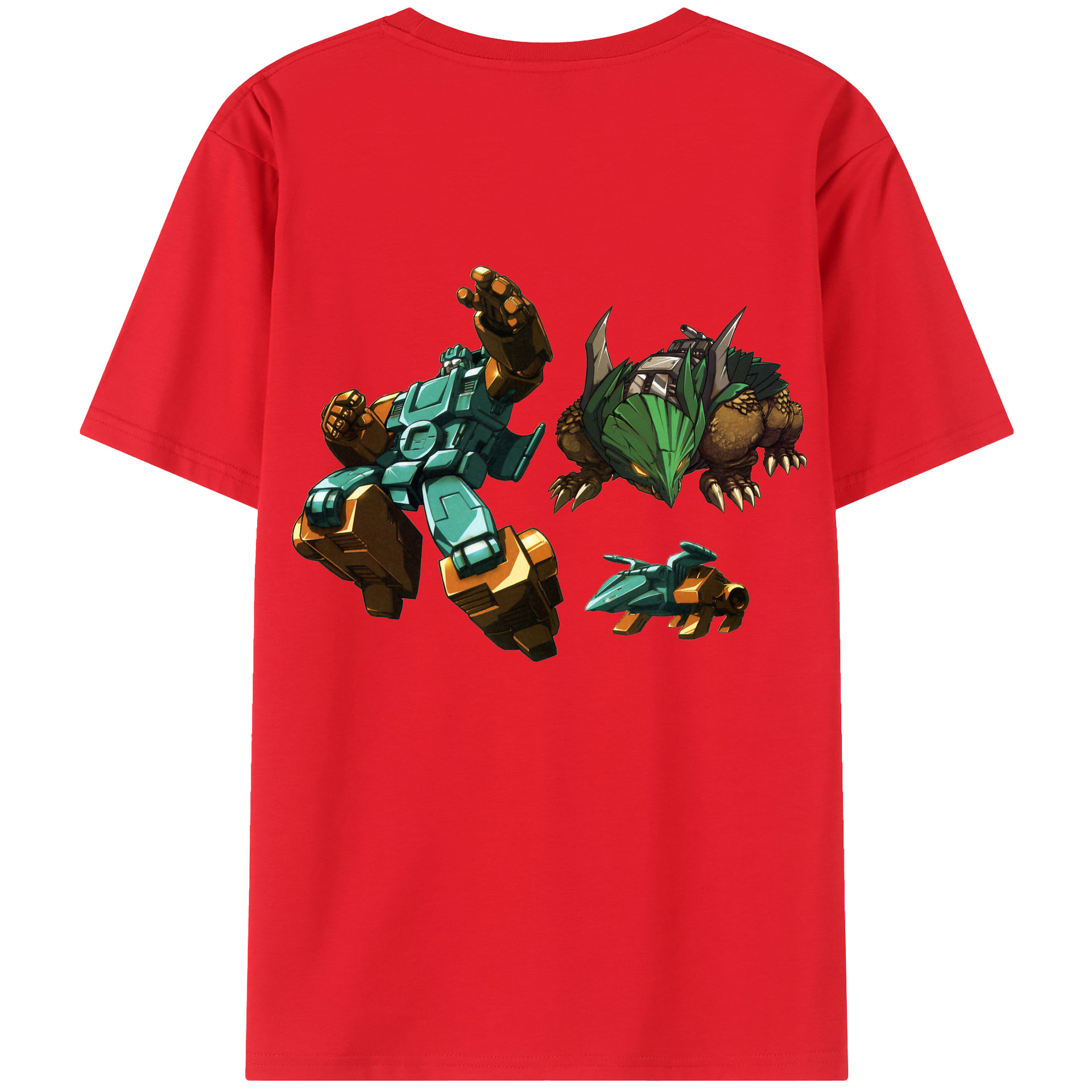 （画像用）  綿100％半袖Tシャツ（背面プリント）