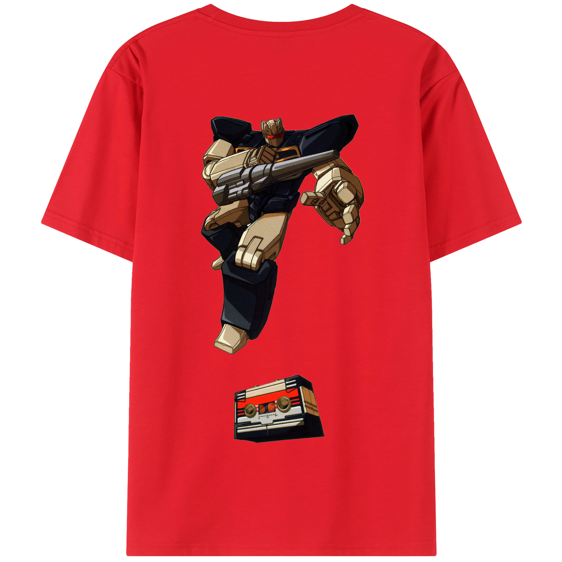 （画像用）  綿100％半袖Tシャツ（背面プリント）