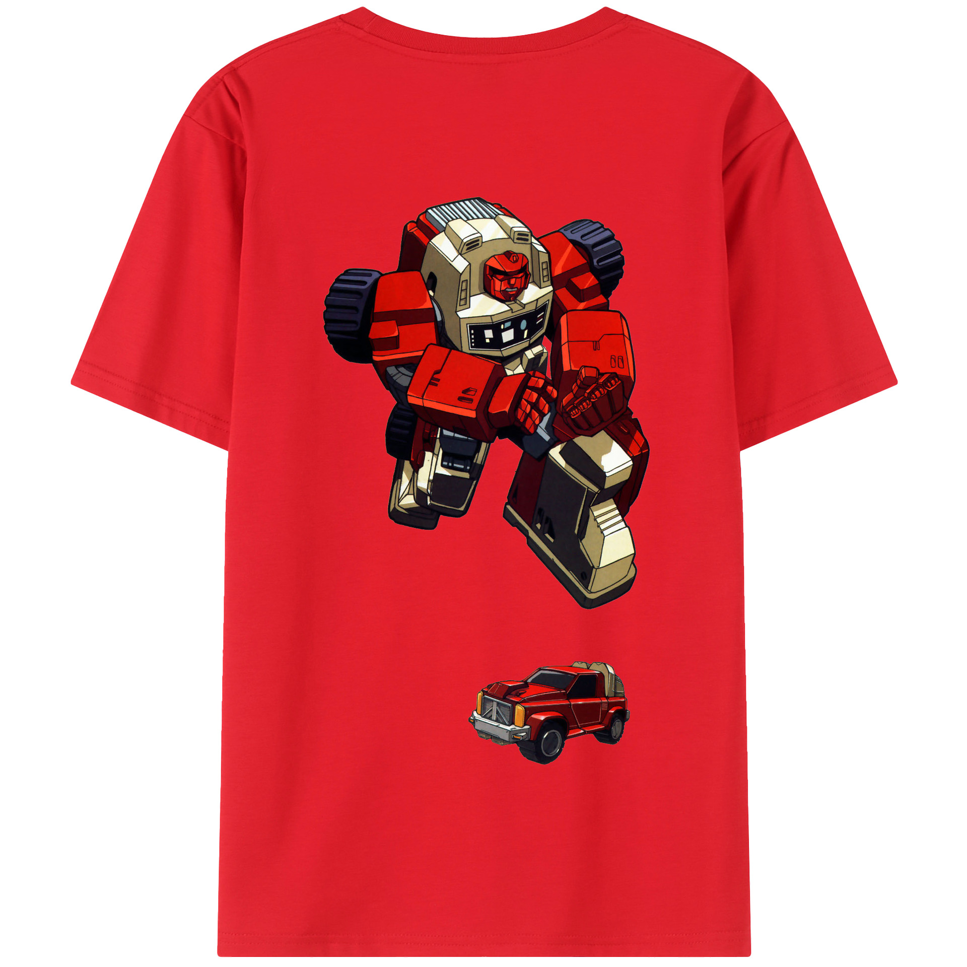 （画像用）  綿100％半袖Tシャツ（背面プリント）