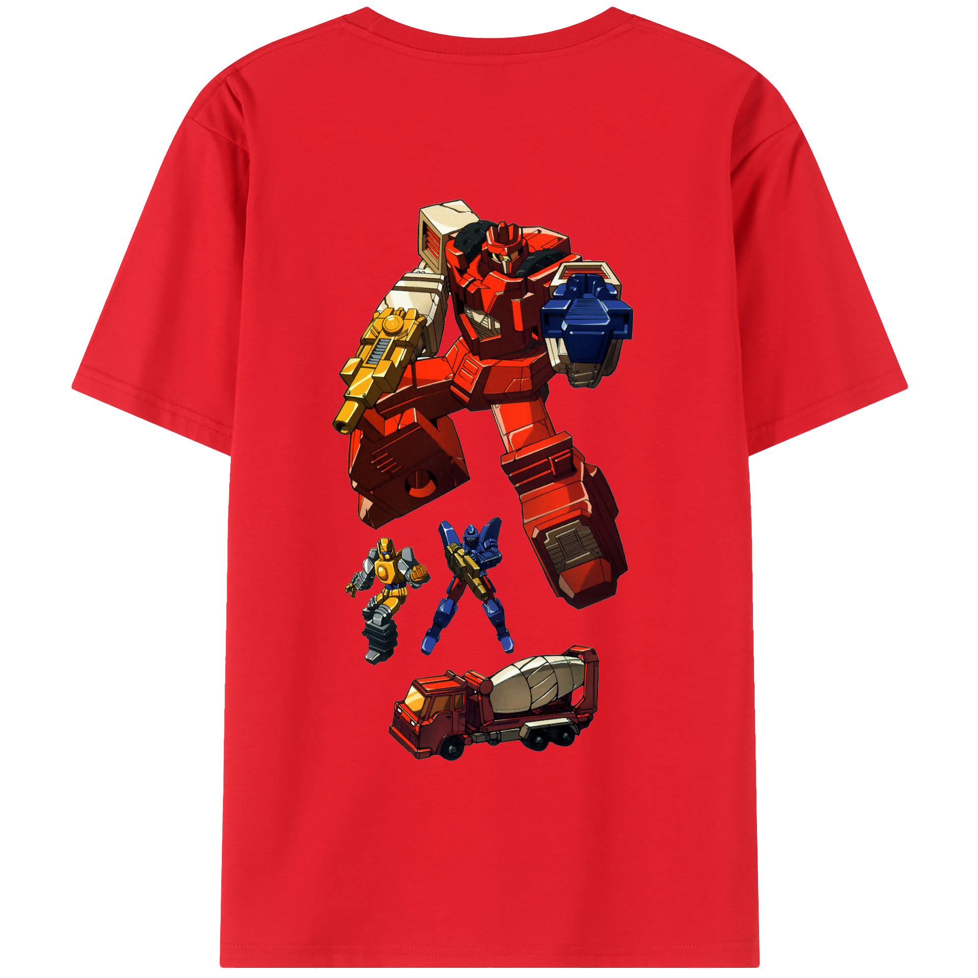 （画像用）  綿100％半袖Tシャツ（背面プリント）