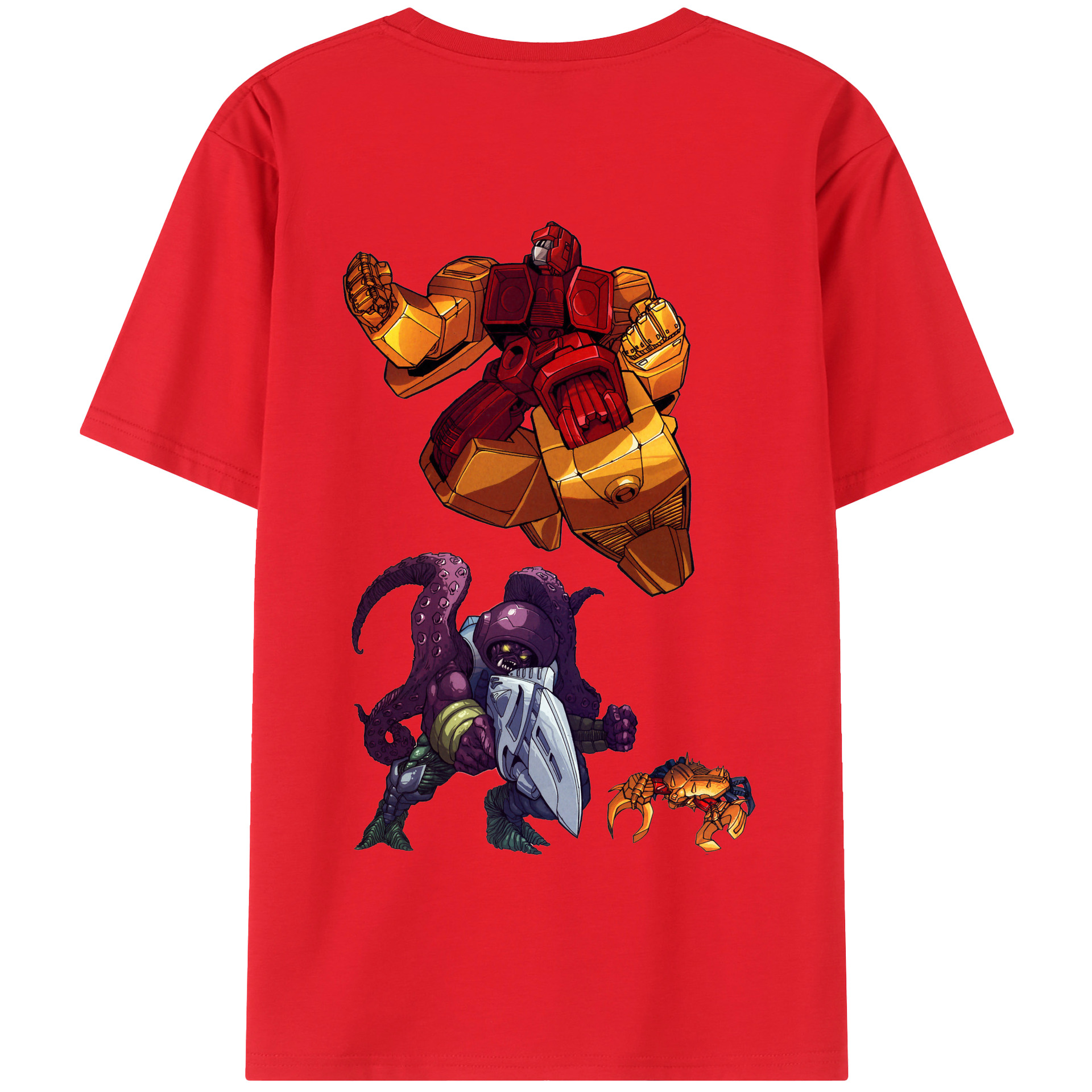 （画像用）  綿100％半袖Tシャツ（背面プリント）