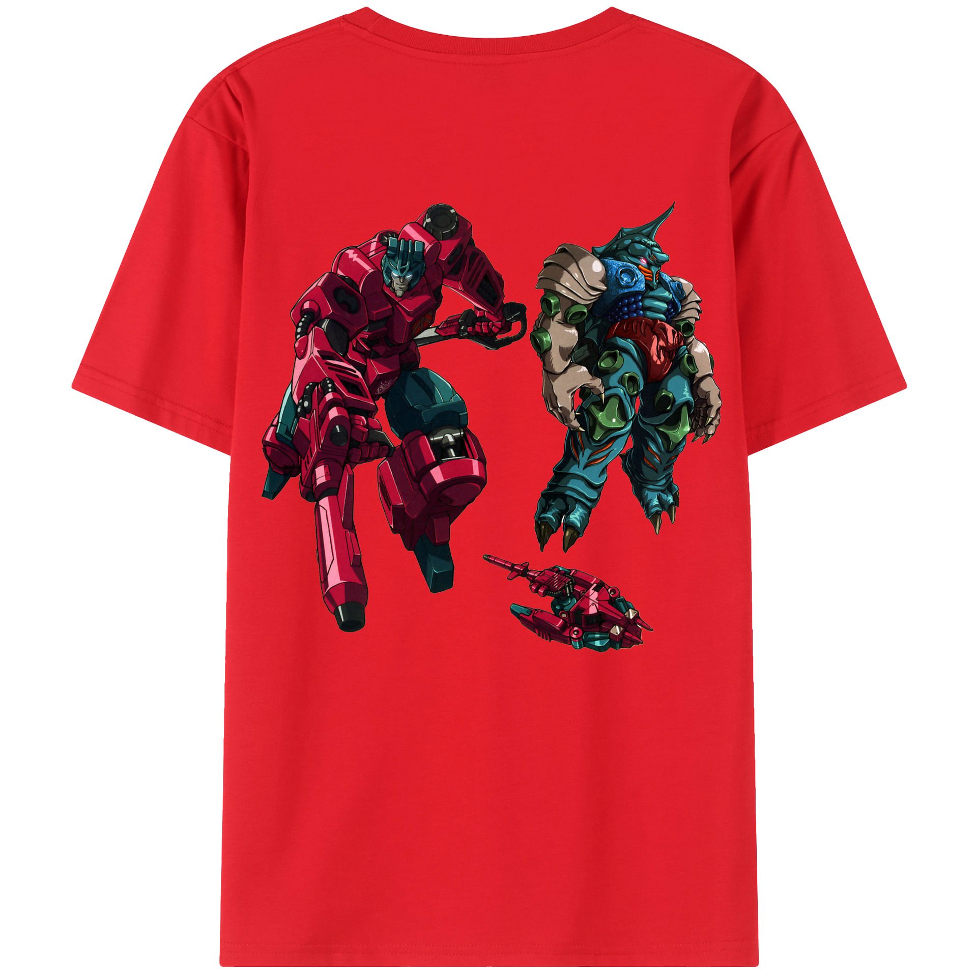 （画像用）  綿100％半袖Tシャツ（背面プリント）