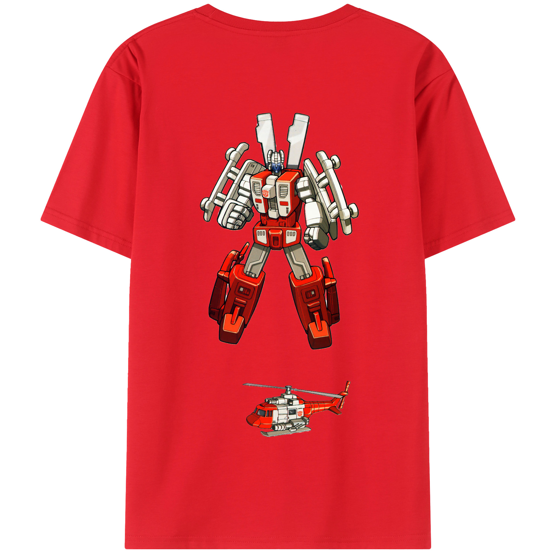 （画像用）  綿100％半袖Tシャツ（背面プリント）