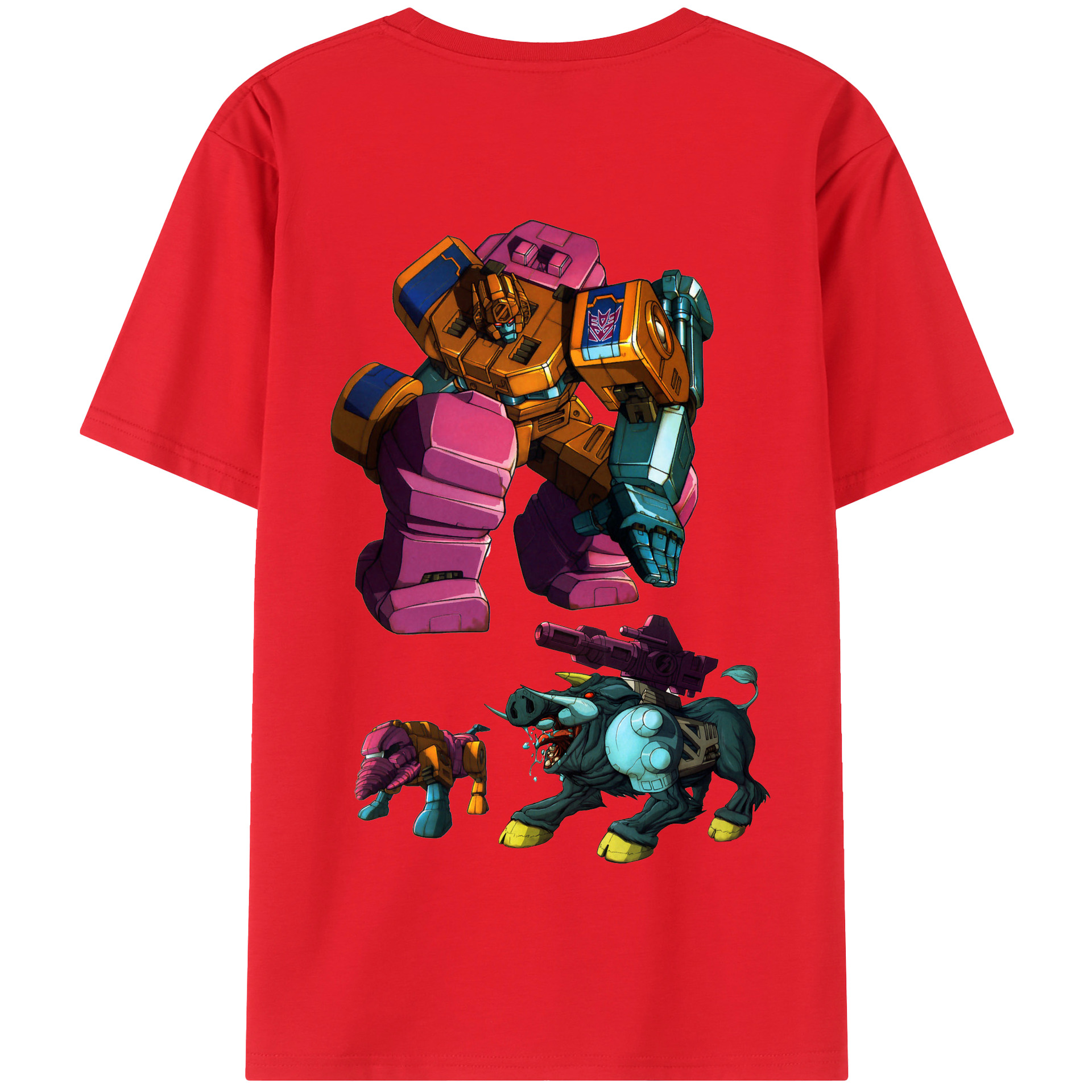 （画像用）  綿100％半袖Tシャツ（背面プリント）
