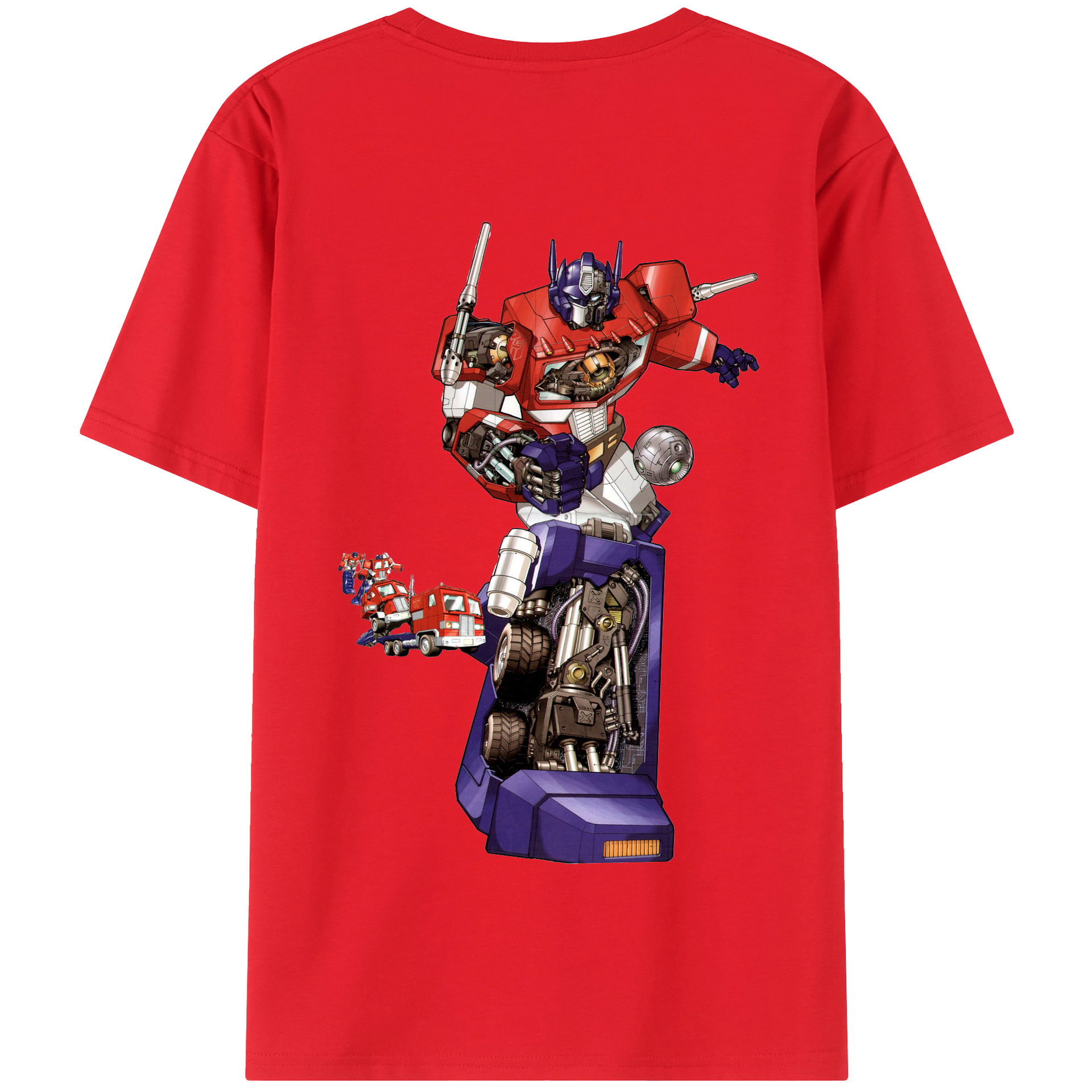 （画像用）  綿100％半袖Tシャツ（背面プリント）