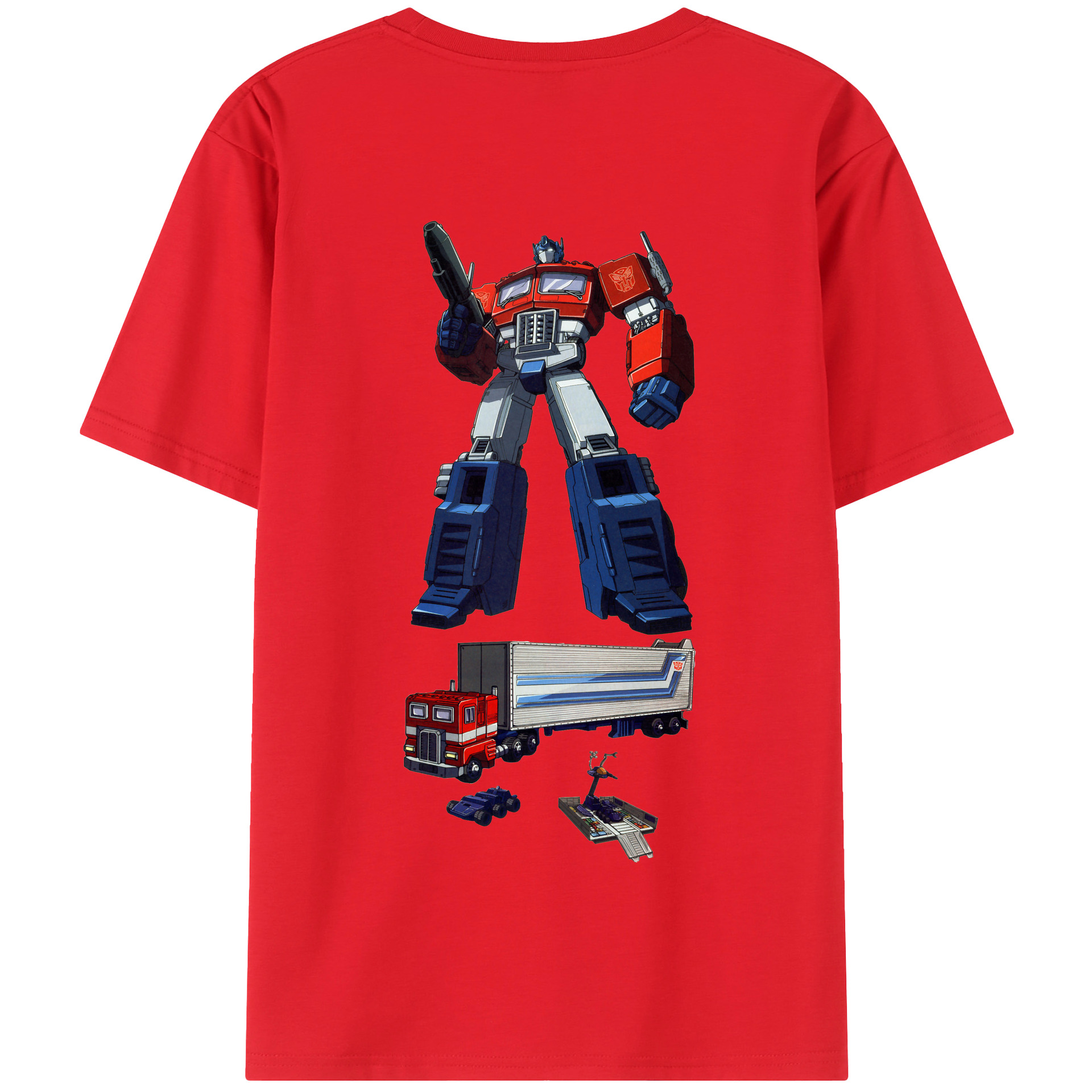 （画像用）  綿100％半袖Tシャツ（背面プリント）