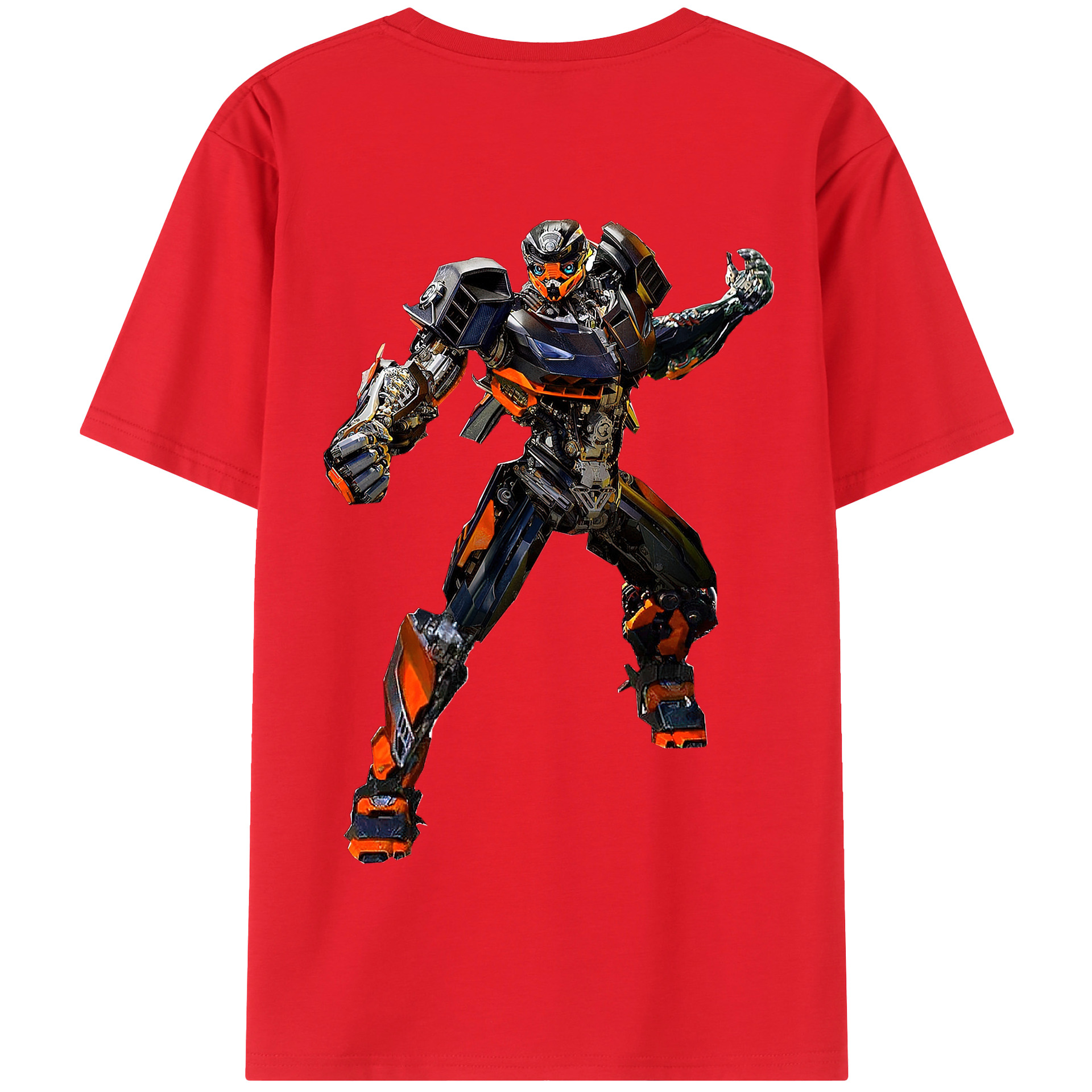 （画像用）  綿100％半袖Tシャツ（背面プリント）