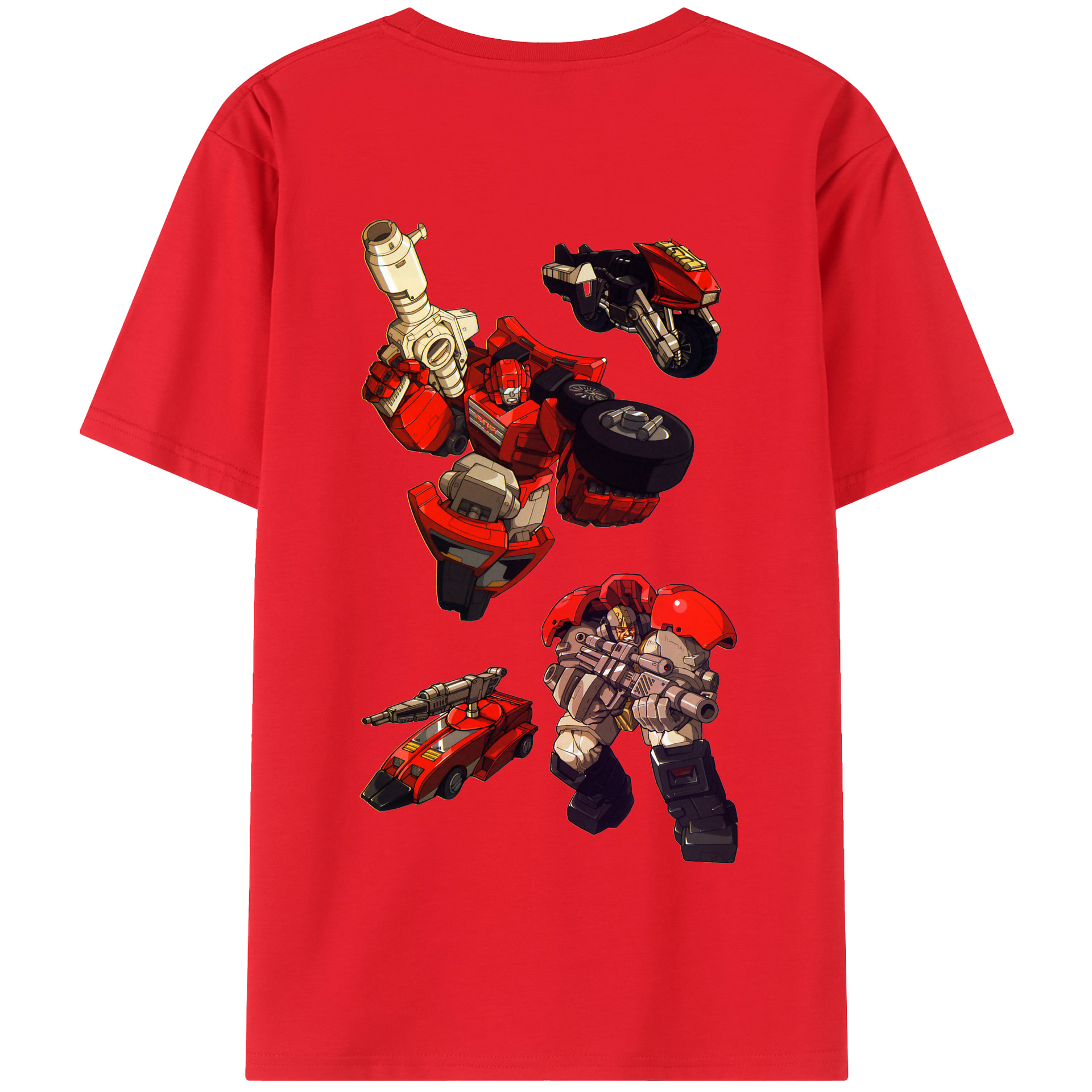 （画像用）  綿100％半袖Tシャツ（背面プリント）