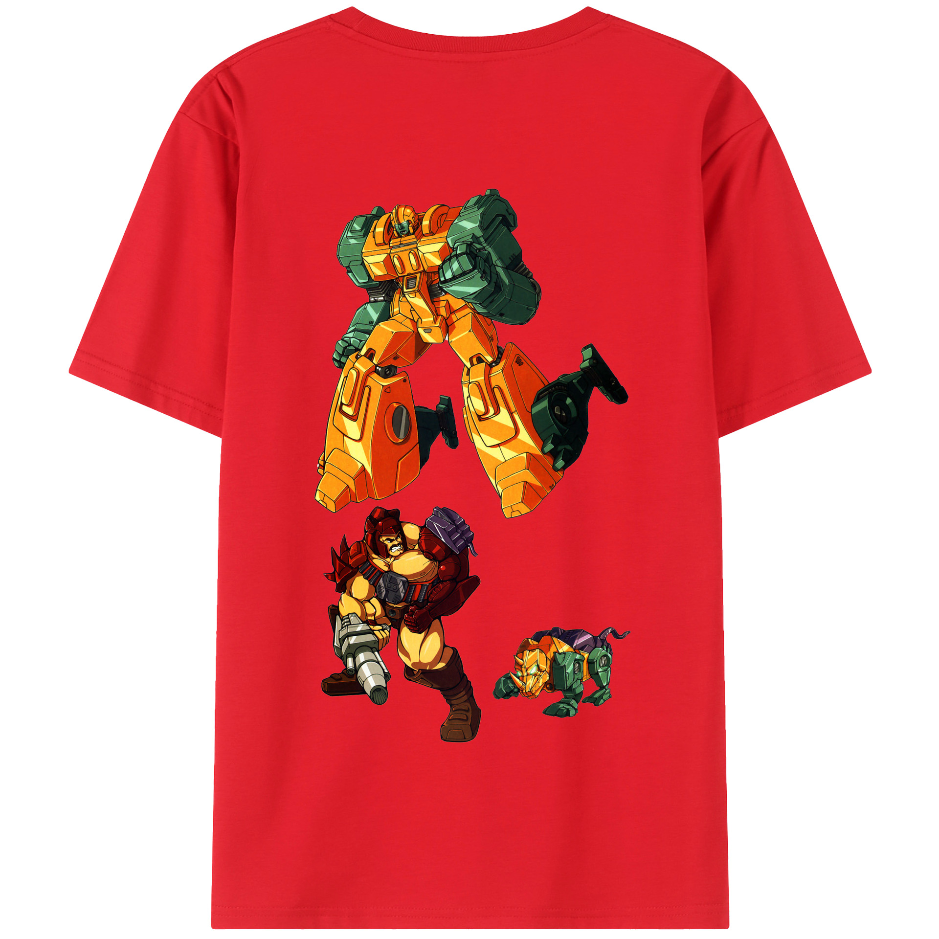 （画像用）  綿100％半袖Tシャツ（背面プリント）