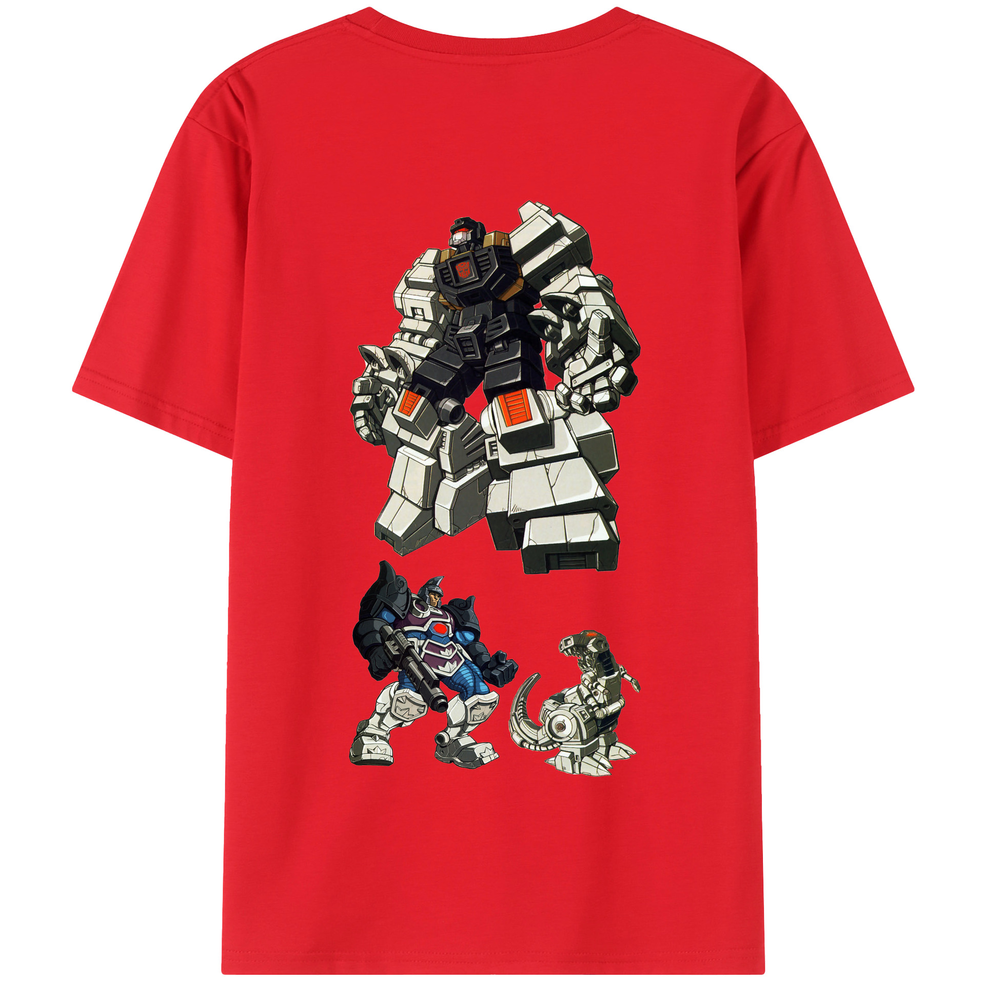 （画像用）  綿100％半袖Tシャツ（背面プリント）