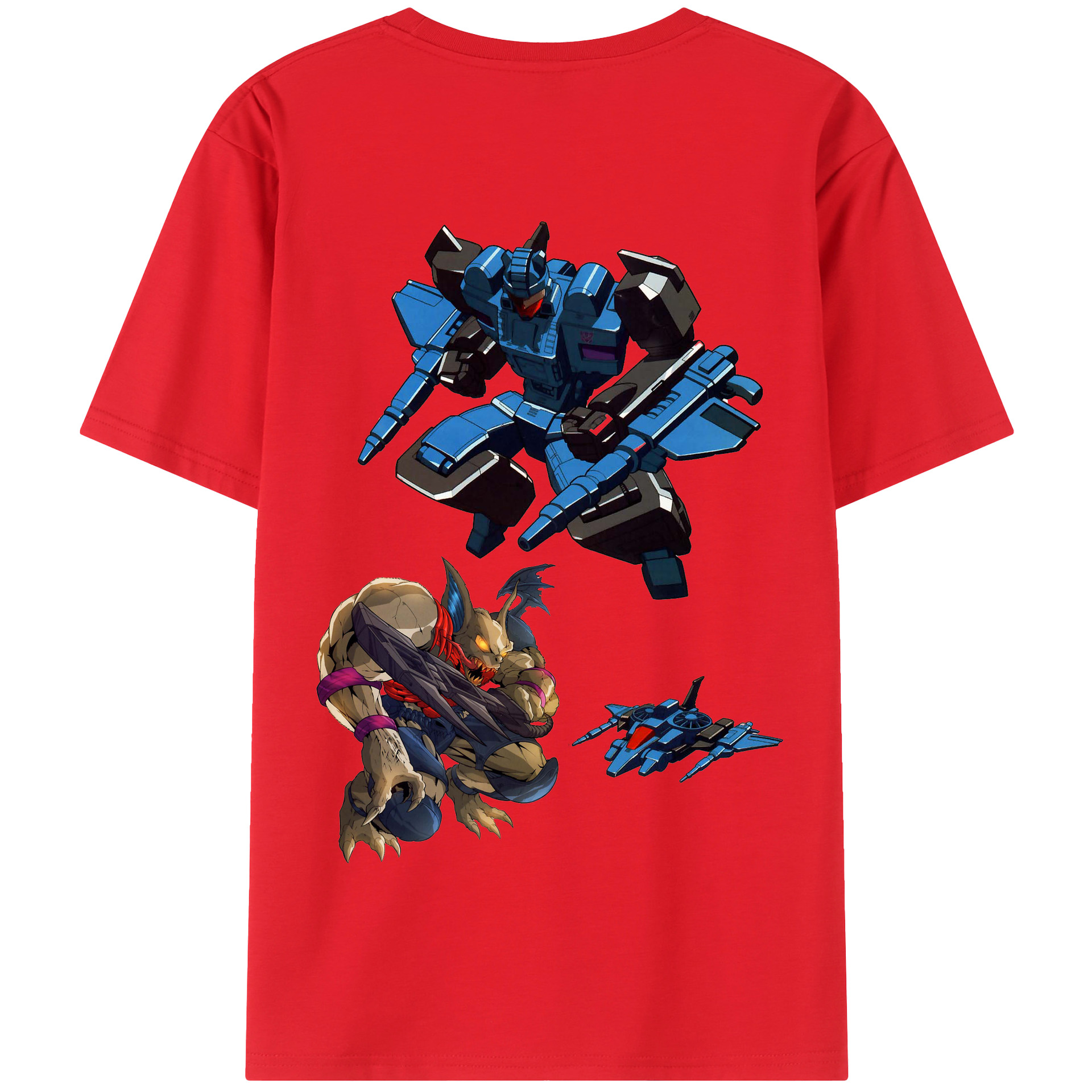 （画像用）  綿100％半袖Tシャツ（背面プリント）