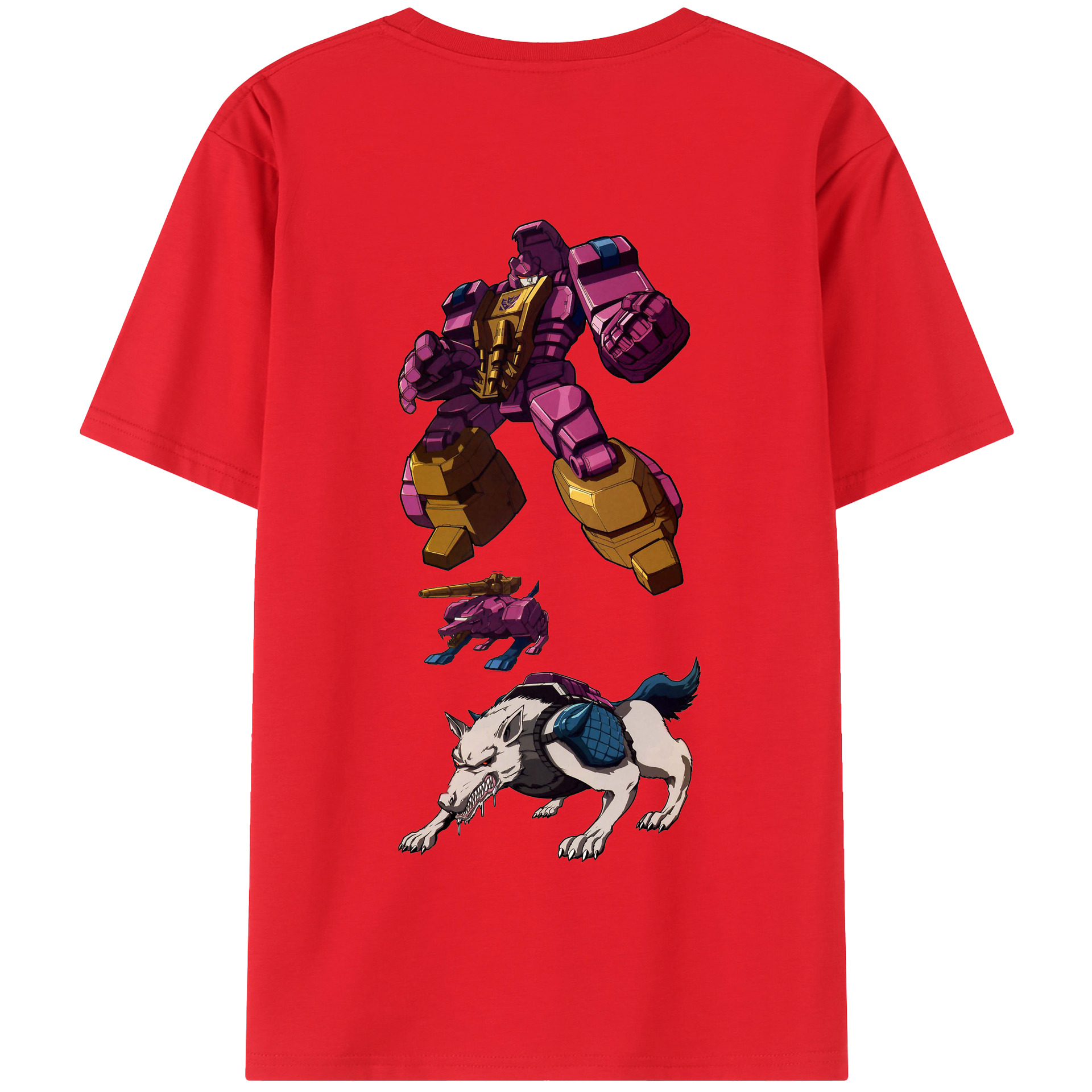 （画像用）  綿100％半袖Tシャツ（背面プリント）