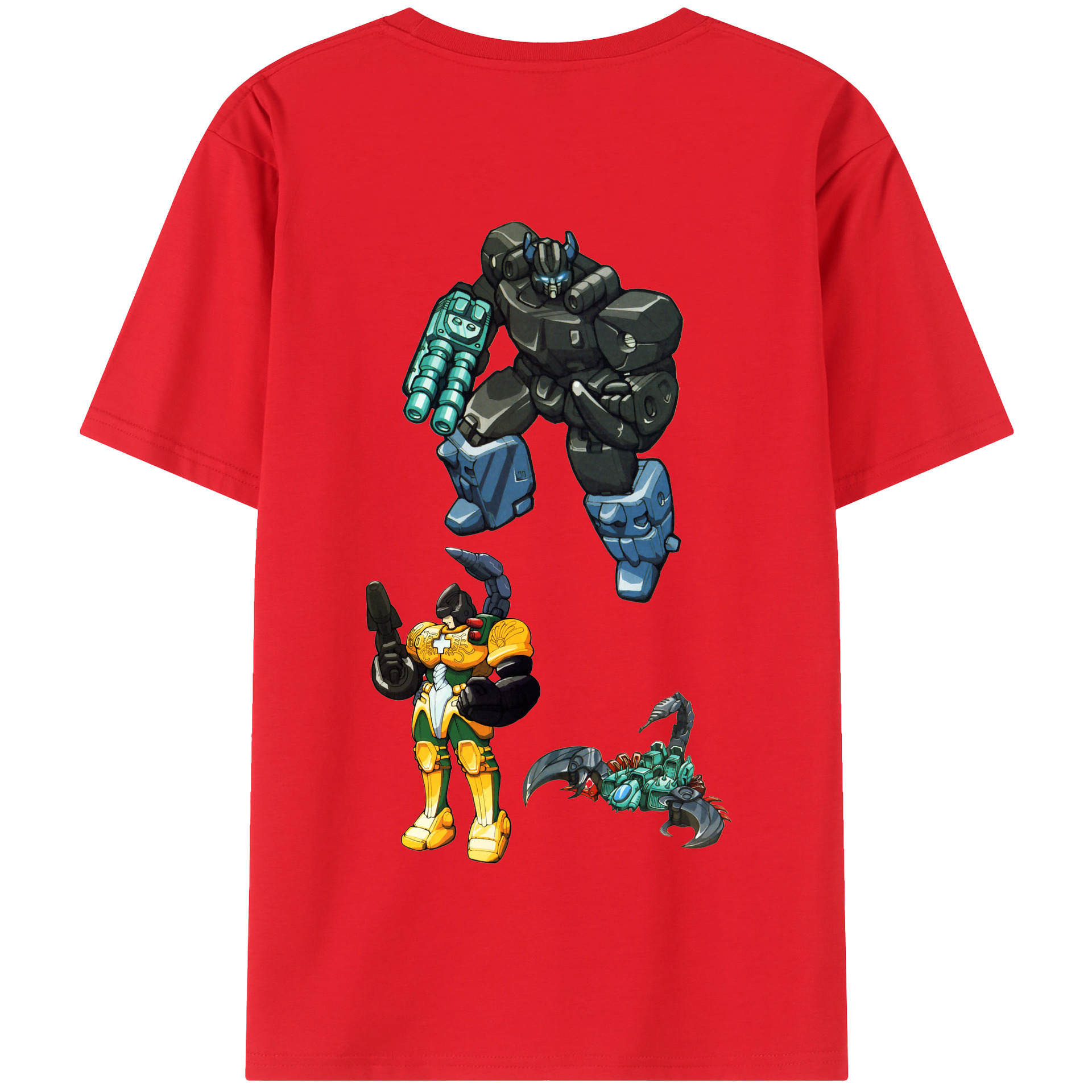 （画像用）  綿100％半袖Tシャツ（背面プリント）