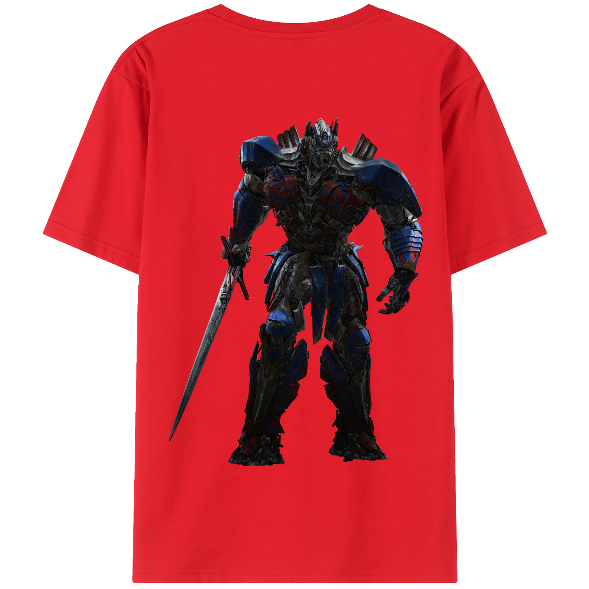 （画像用）  綿100％半袖Tシャツ（背面プリント）