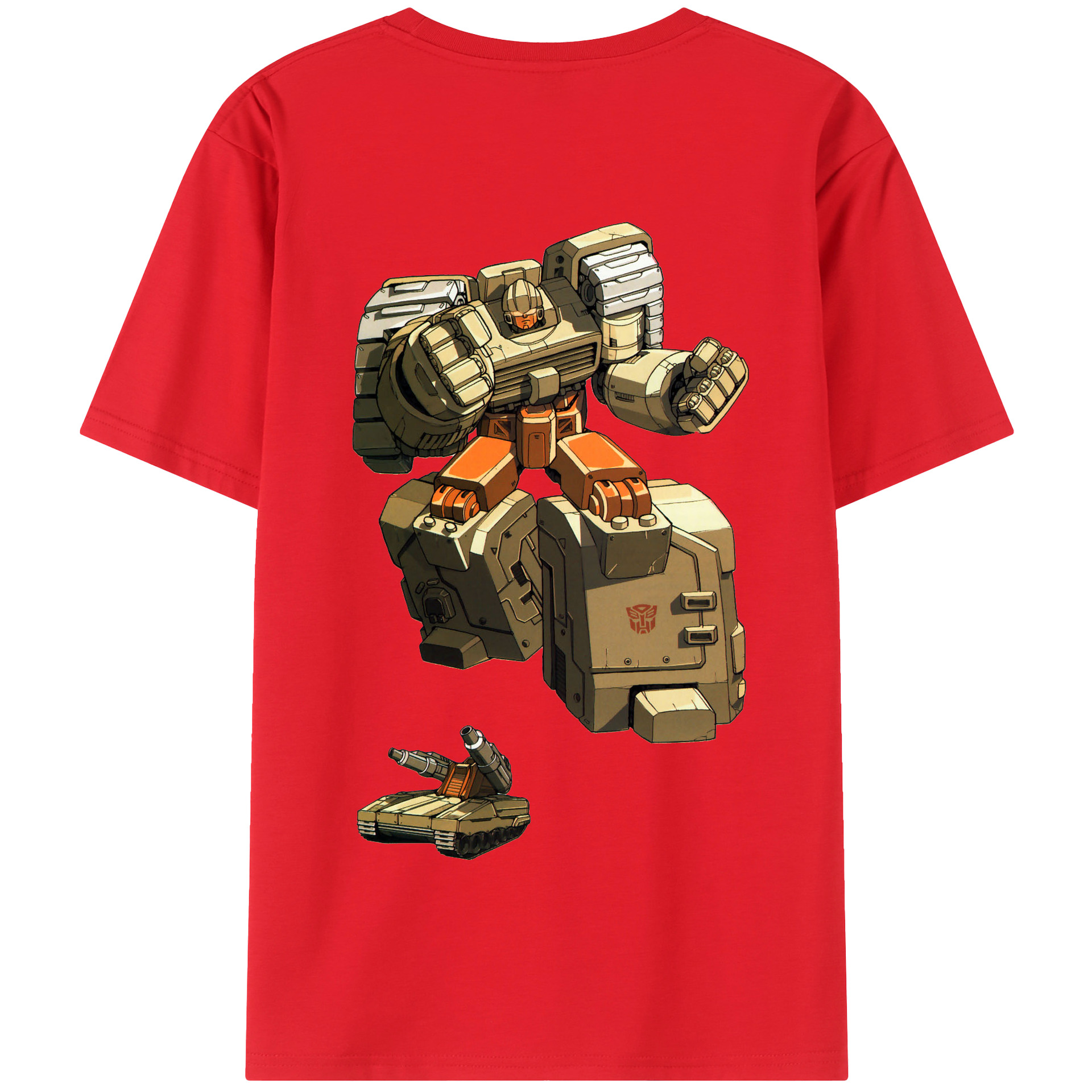 （画像用）  綿100％半袖Tシャツ（背面プリント）