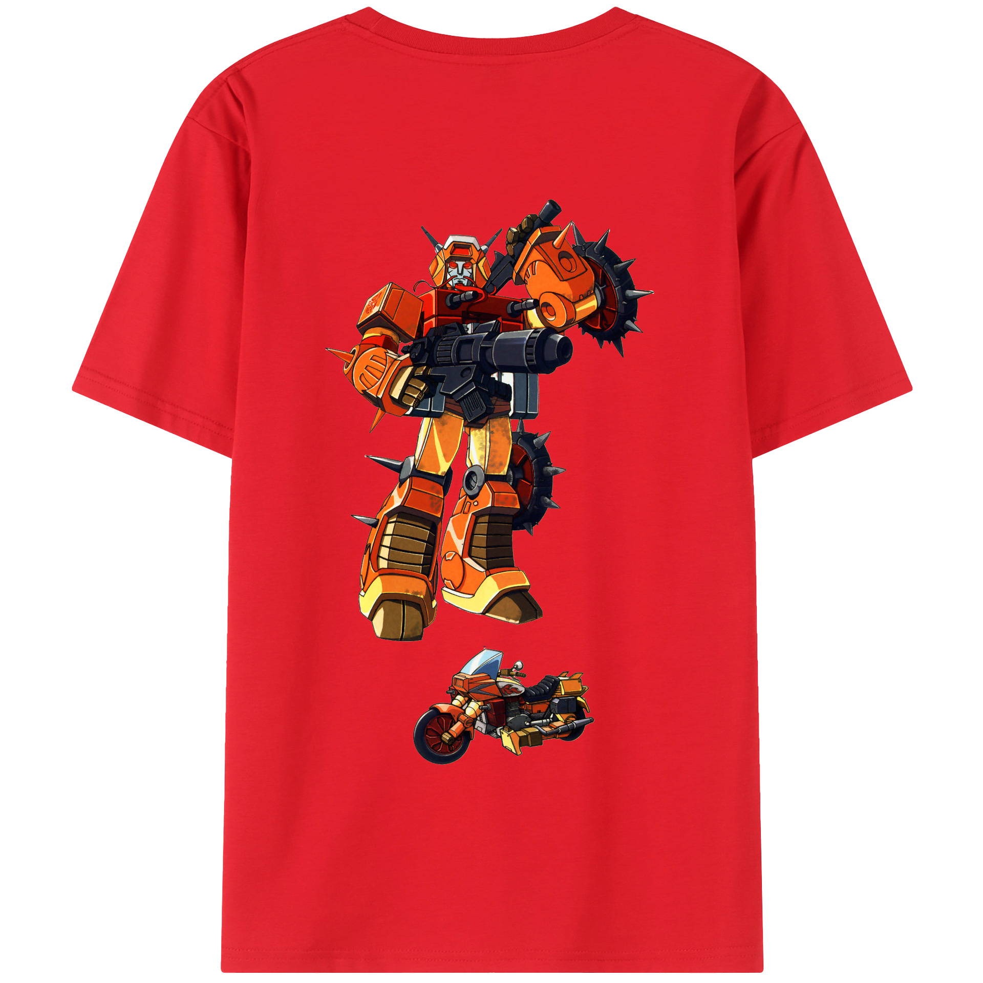 （画像用）  綿100％半袖Tシャツ（背面プリント）