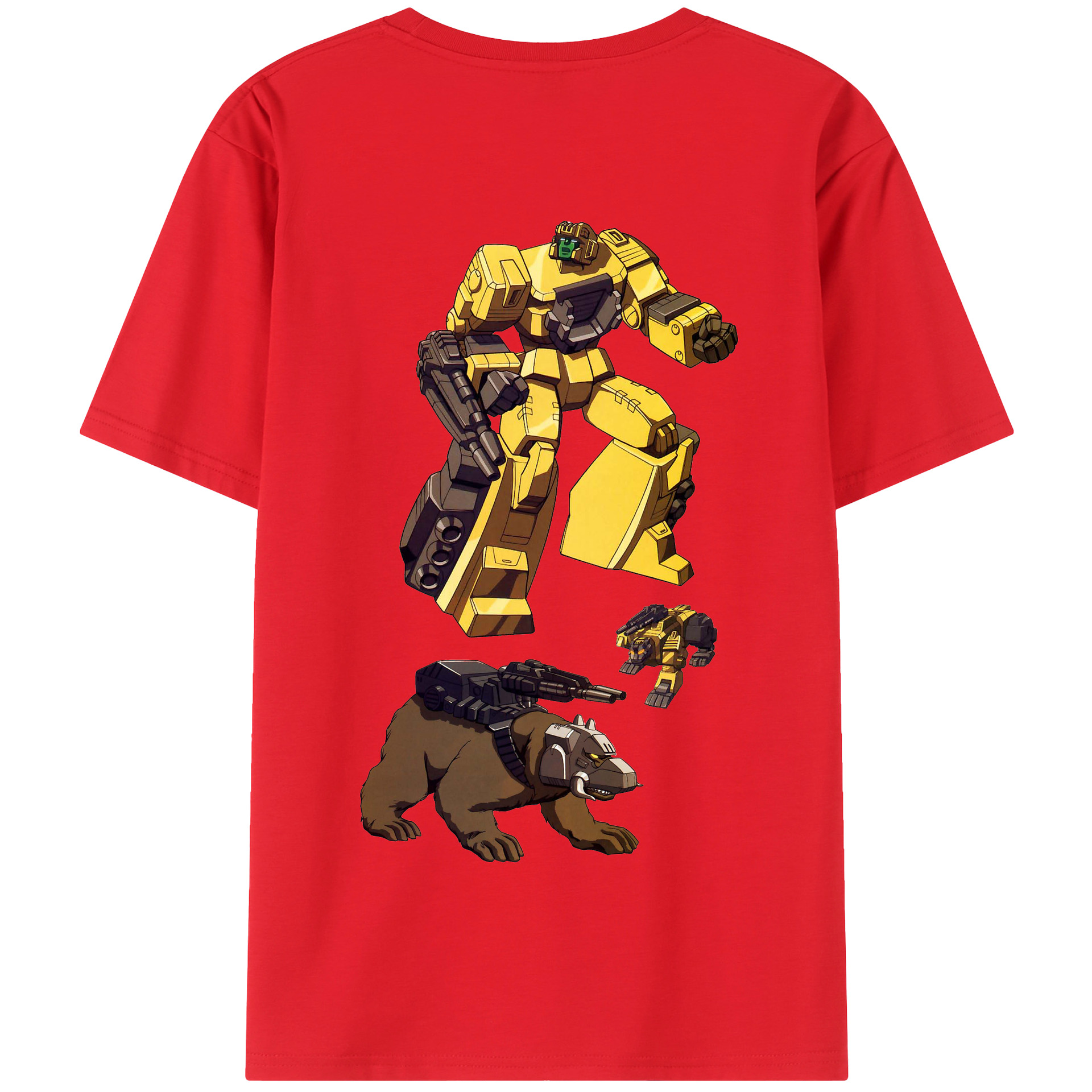 （画像用）  綿100％半袖Tシャツ（背面プリント）