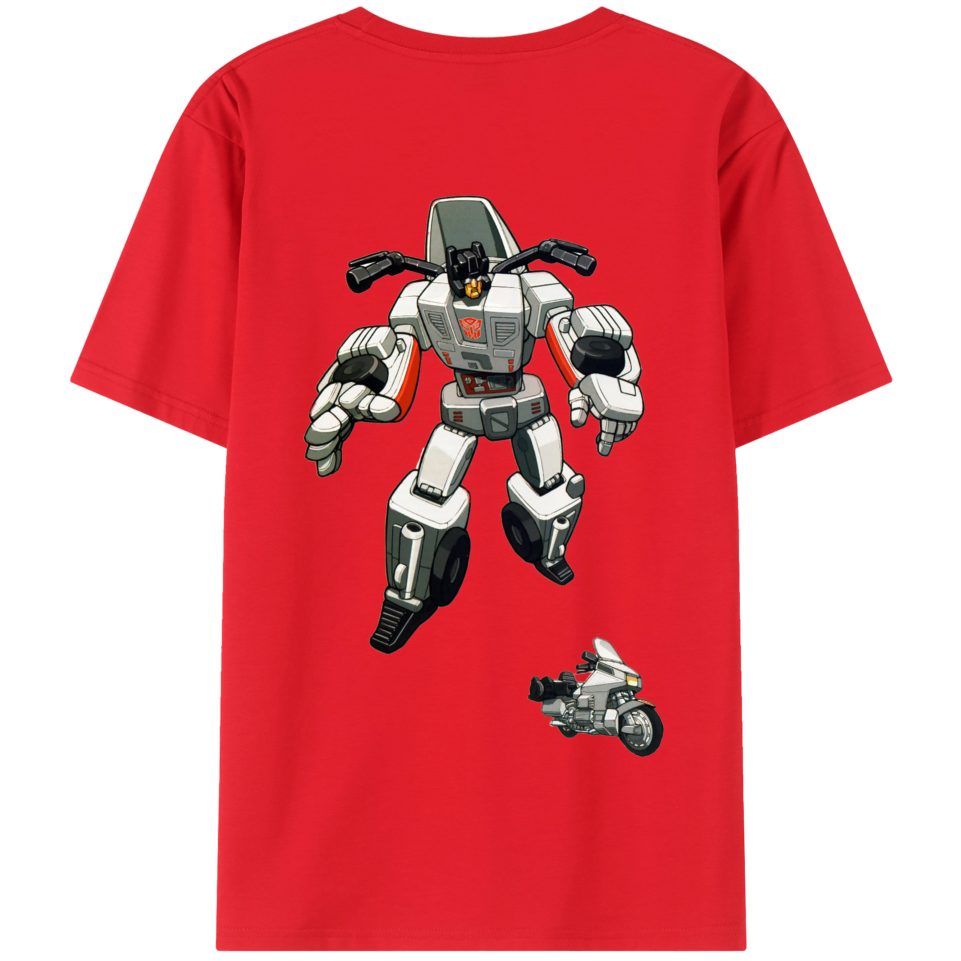 （画像用）  綿100％半袖Tシャツ（背面プリント）