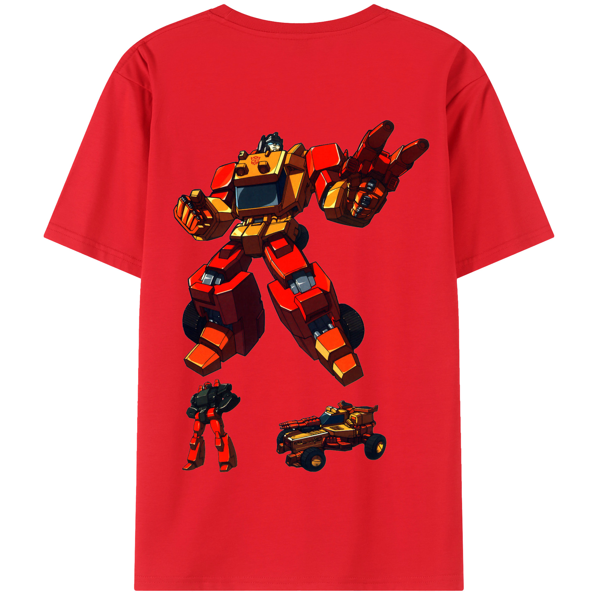 （画像用）  綿100％半袖Tシャツ（背面プリント）