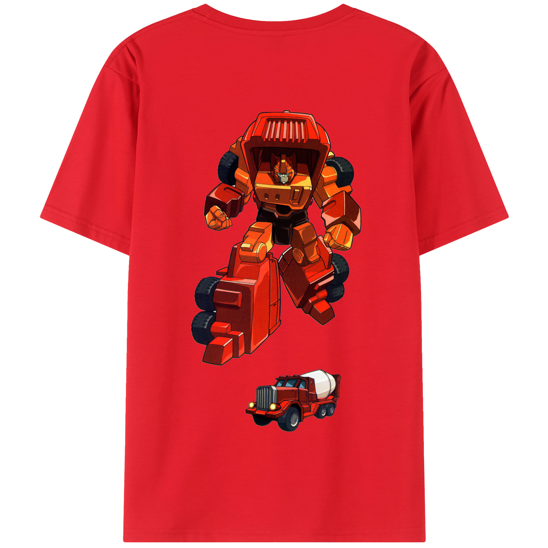 （画像用）  綿100％半袖Tシャツ（背面プリント）