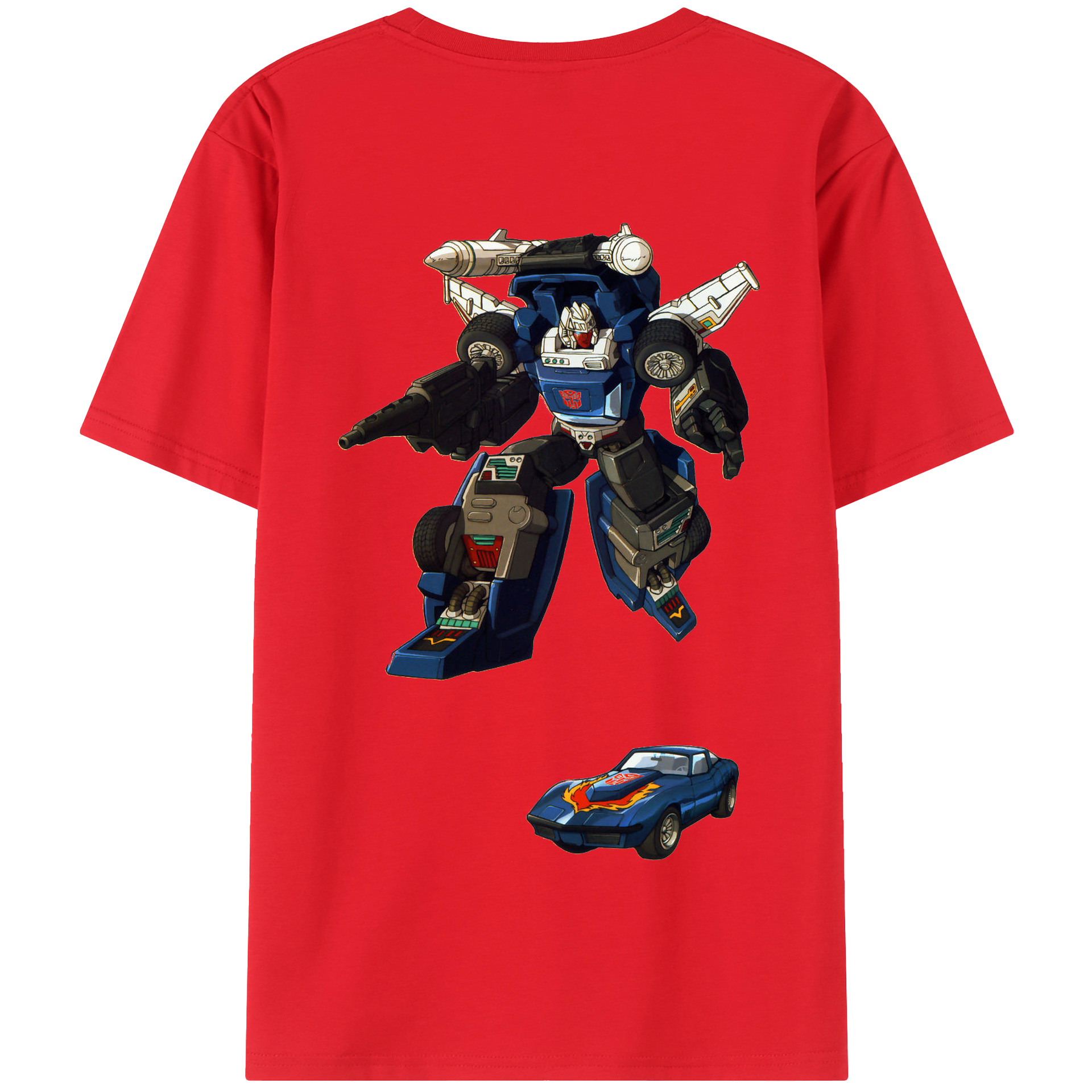 （画像用）  綿100％半袖Tシャツ（背面プリント）