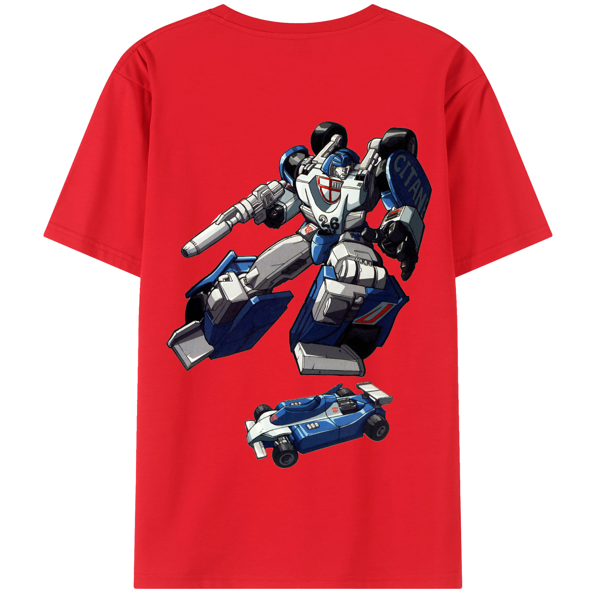 （画像用）  綿100％半袖Tシャツ（背面プリント）
