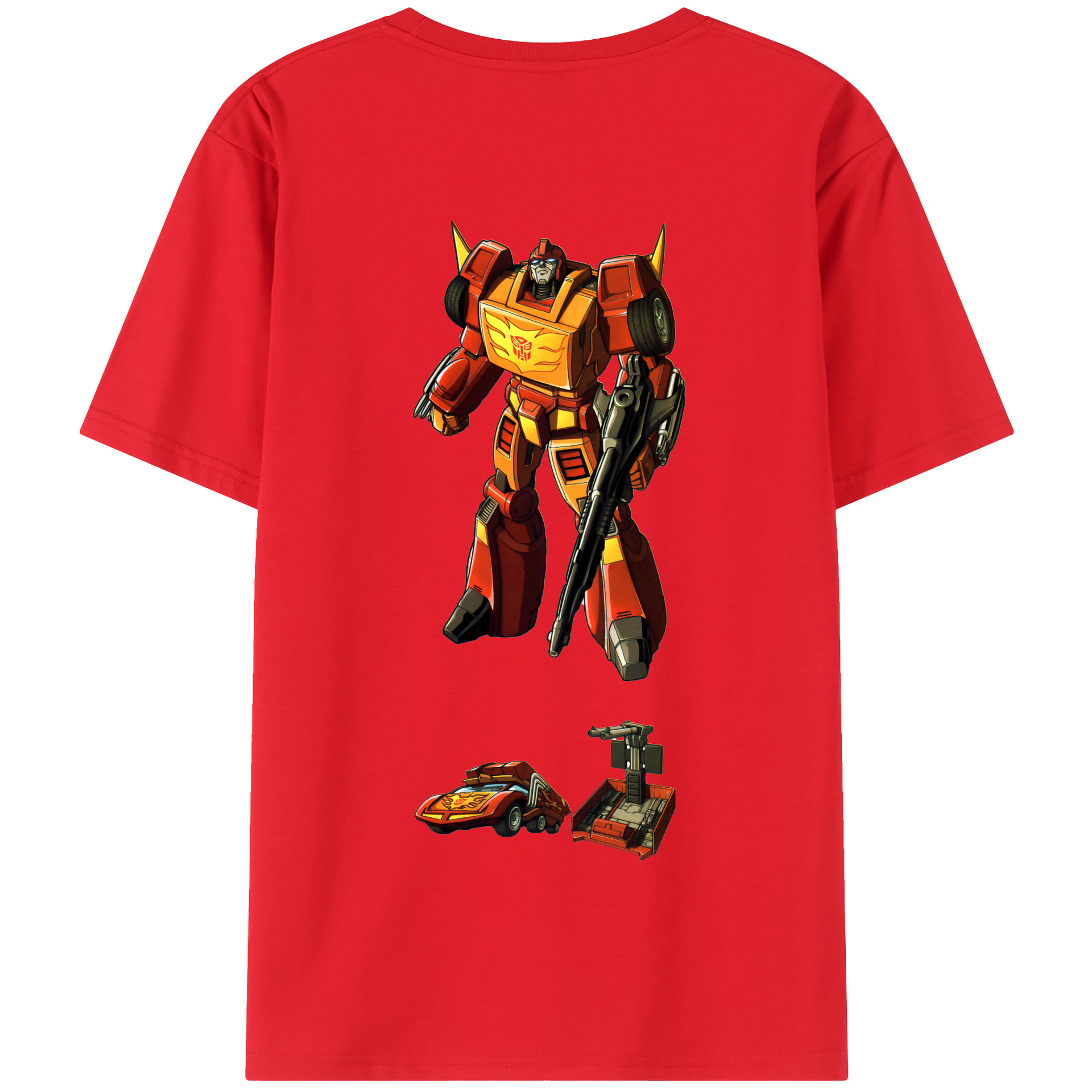 （画像用）  綿100％半袖Tシャツ（背面プリント）
