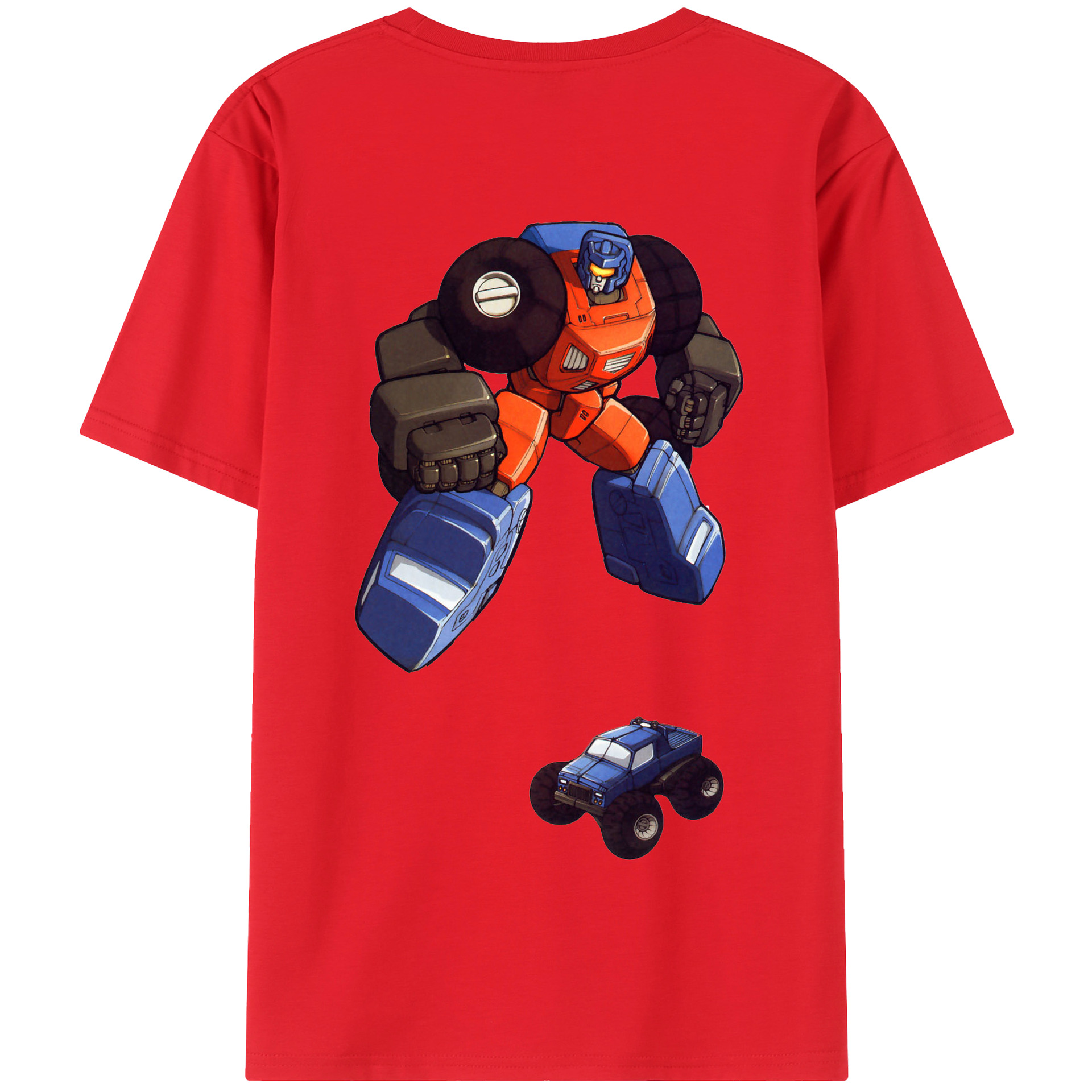 （画像用）  綿100％半袖Tシャツ（背面プリント）