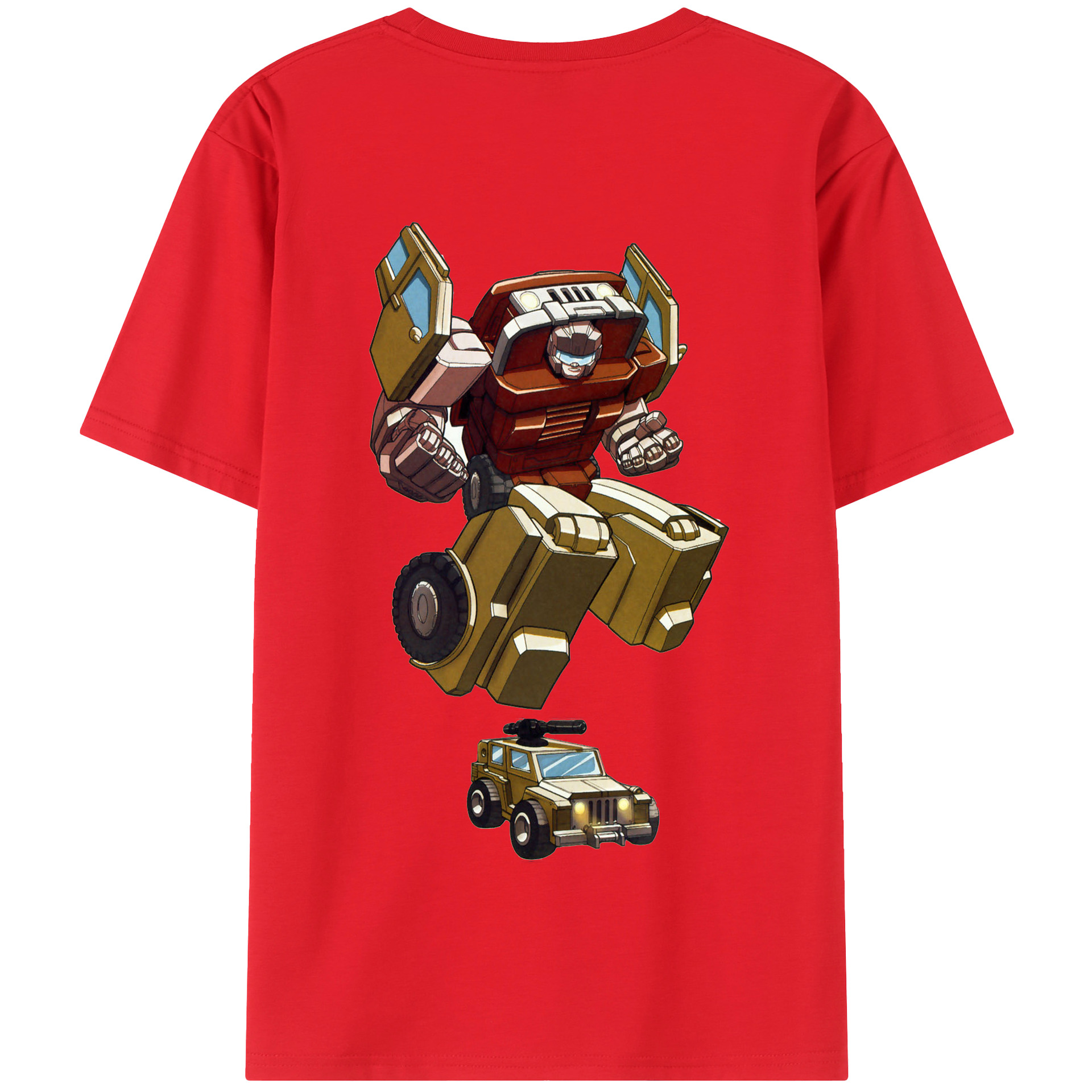 （画像用）  綿100％半袖Tシャツ（背面プリント）