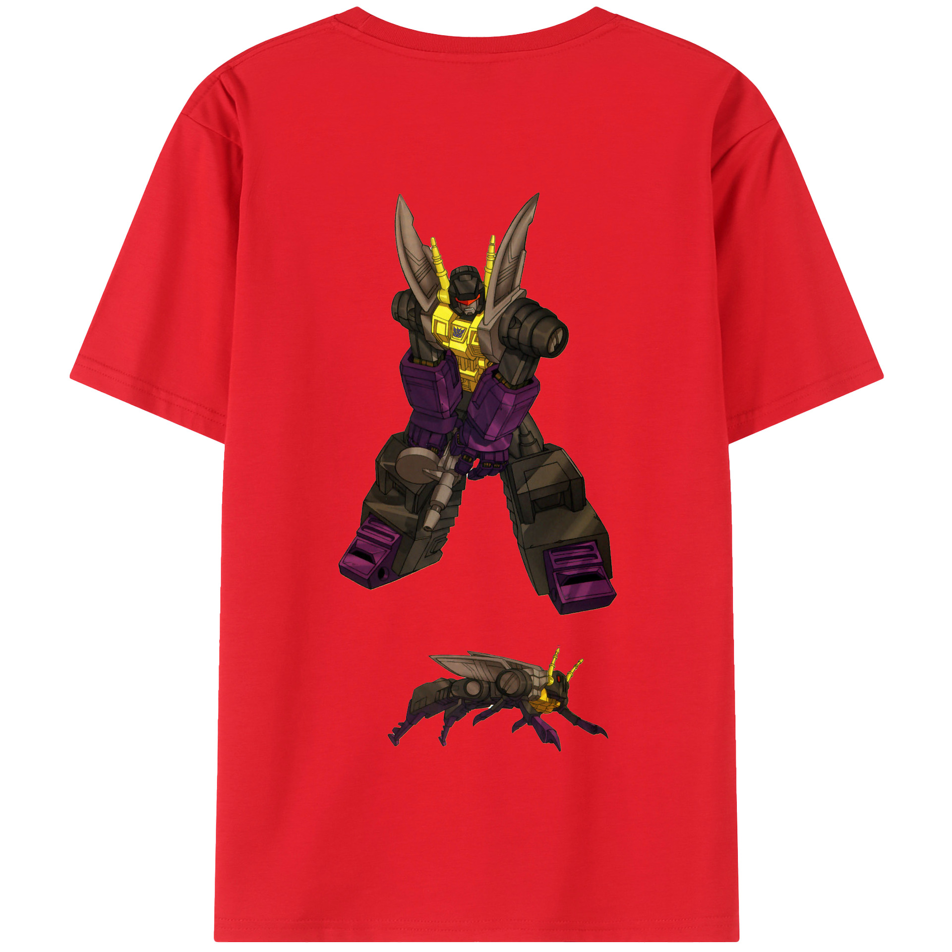 （画像用）  綿100％半袖Tシャツ（背面プリント）