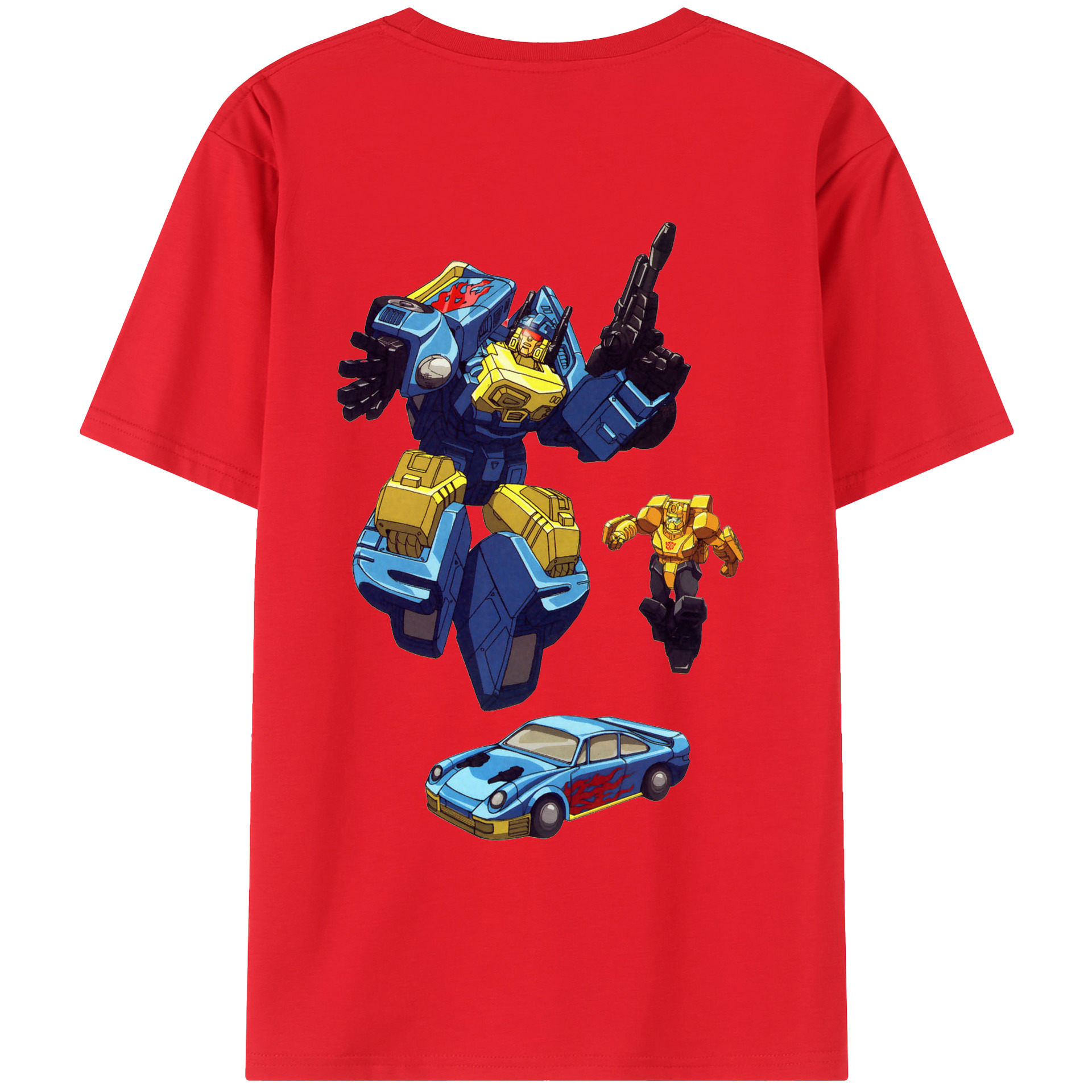 （画像用）  綿100％半袖Tシャツ（背面プリント）