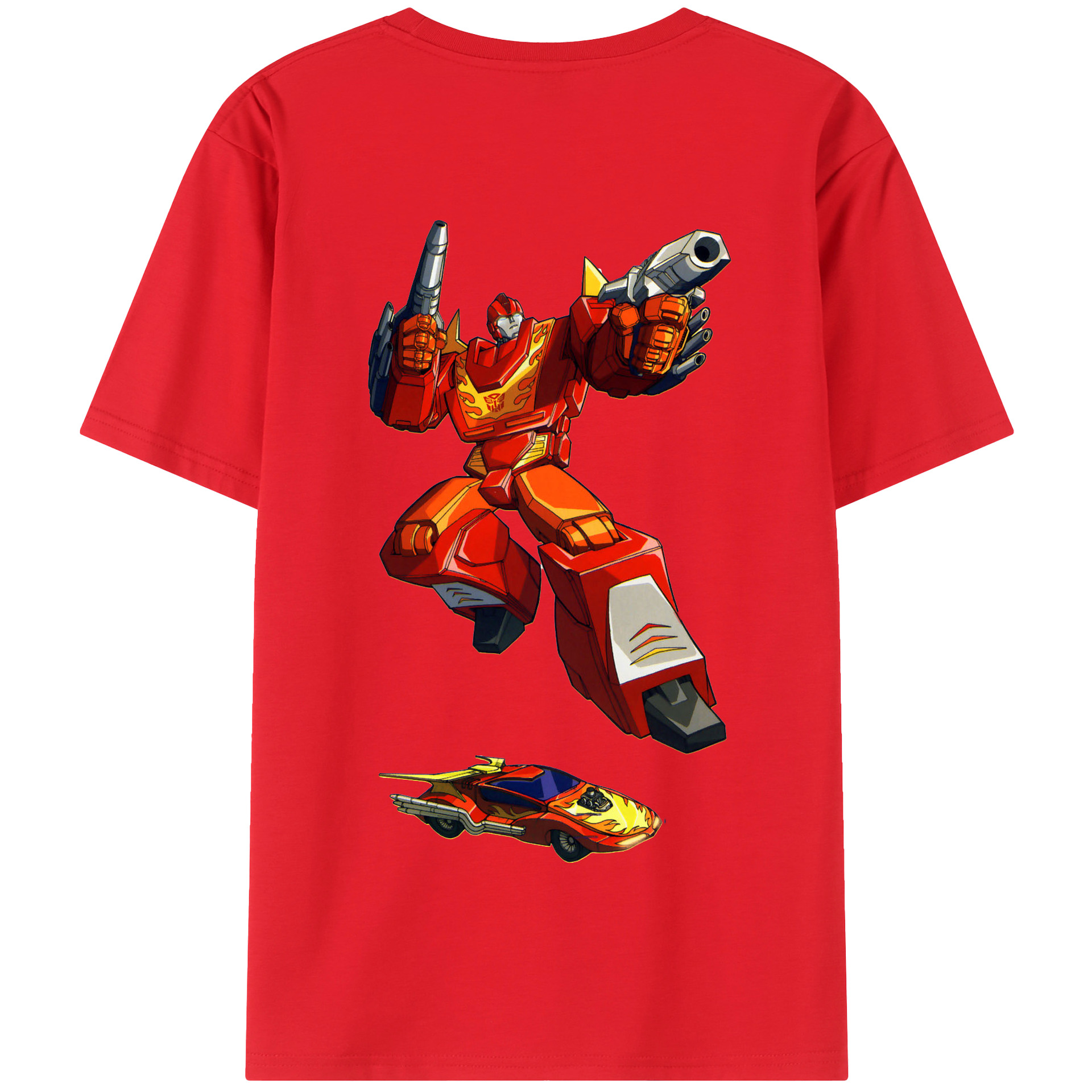 （画像用）  綿100％半袖Tシャツ（背面プリント）