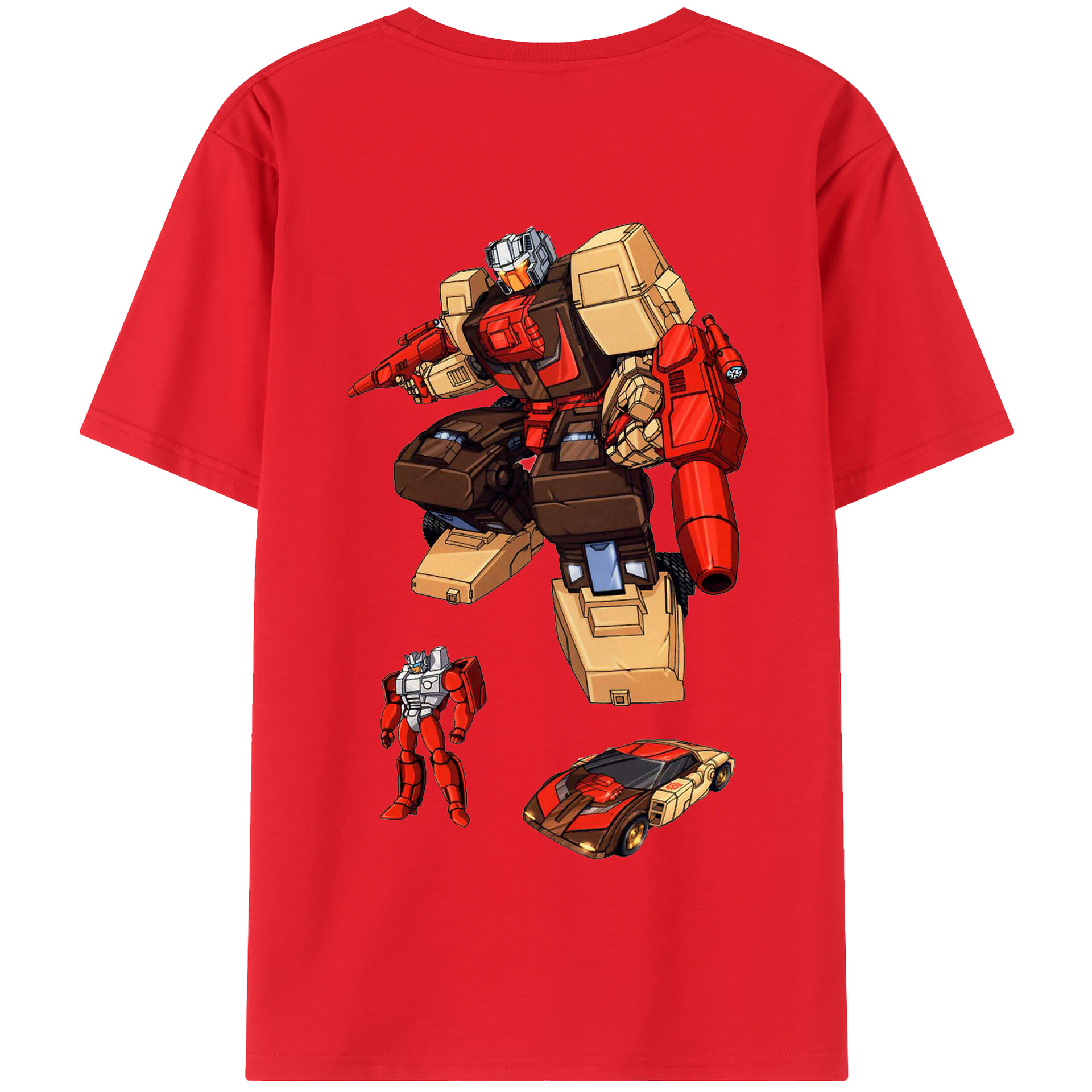 （画像用）  綿100％半袖Tシャツ（背面プリント）
