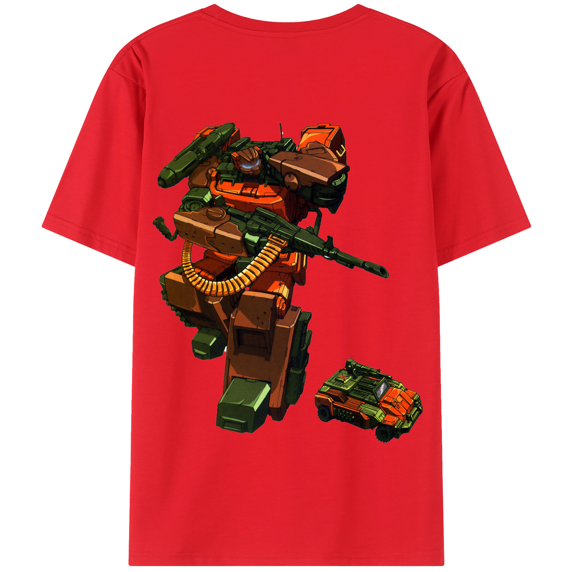 （画像用）  綿100％半袖Tシャツ（背面プリント）